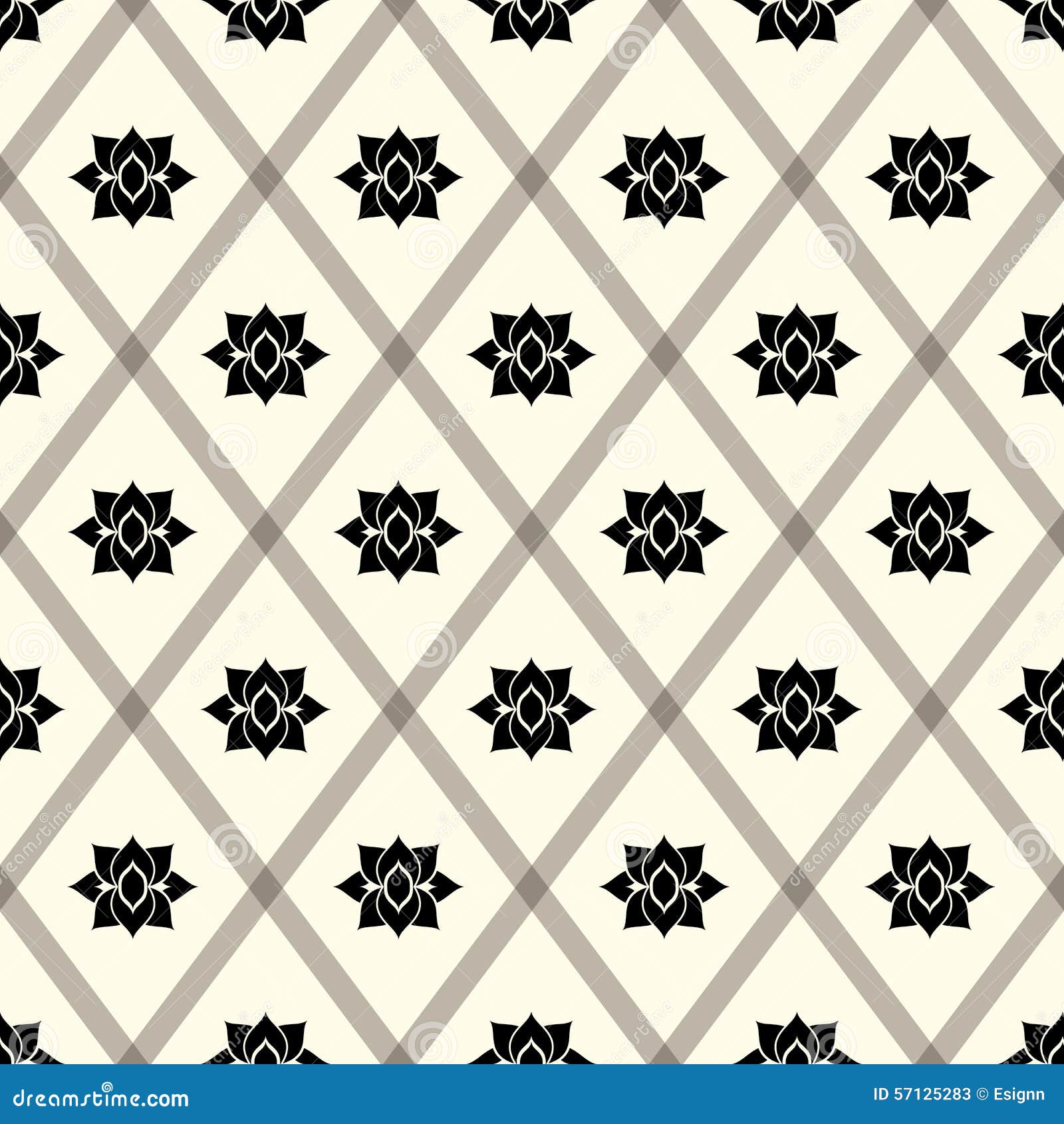 Abstract Vintage Geometric Wallpaper Pattern Seamless Background Stock