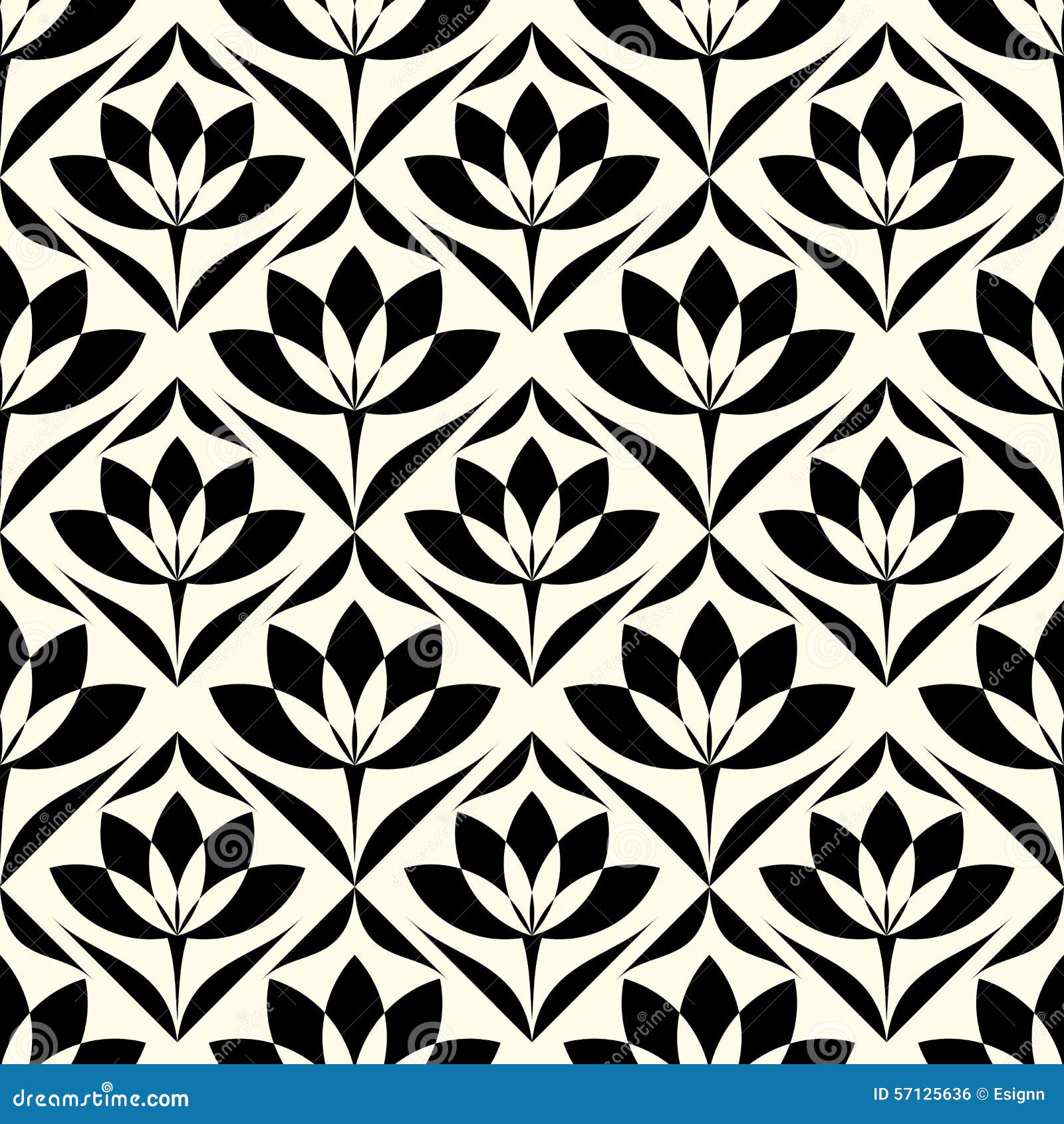 Abstract Vintage Geometric Wallpaper Pattern Seamless Background Stock Vector Image 57125636