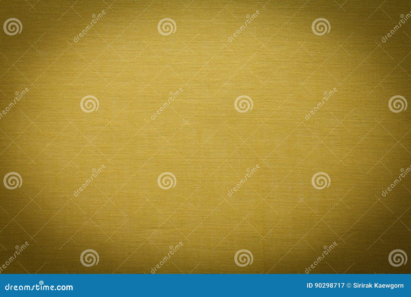 Abstract Vintage Style Yellow Fabric Texture Background Stock Image