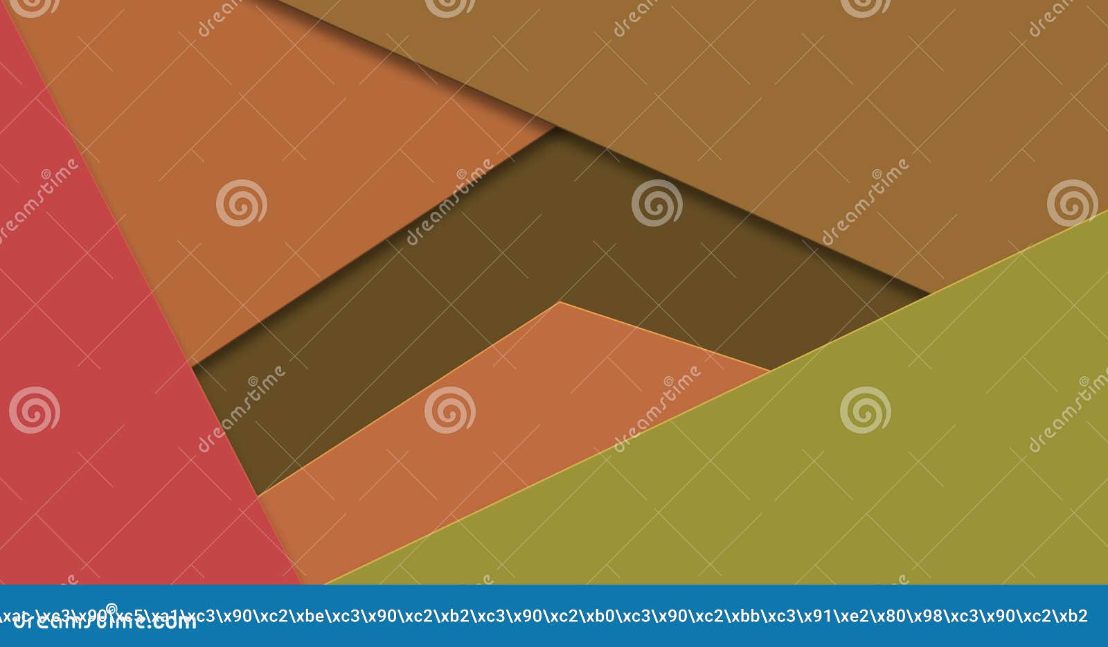Abstract Wallpaper with Paper Layers for Art Design Stock Illustration