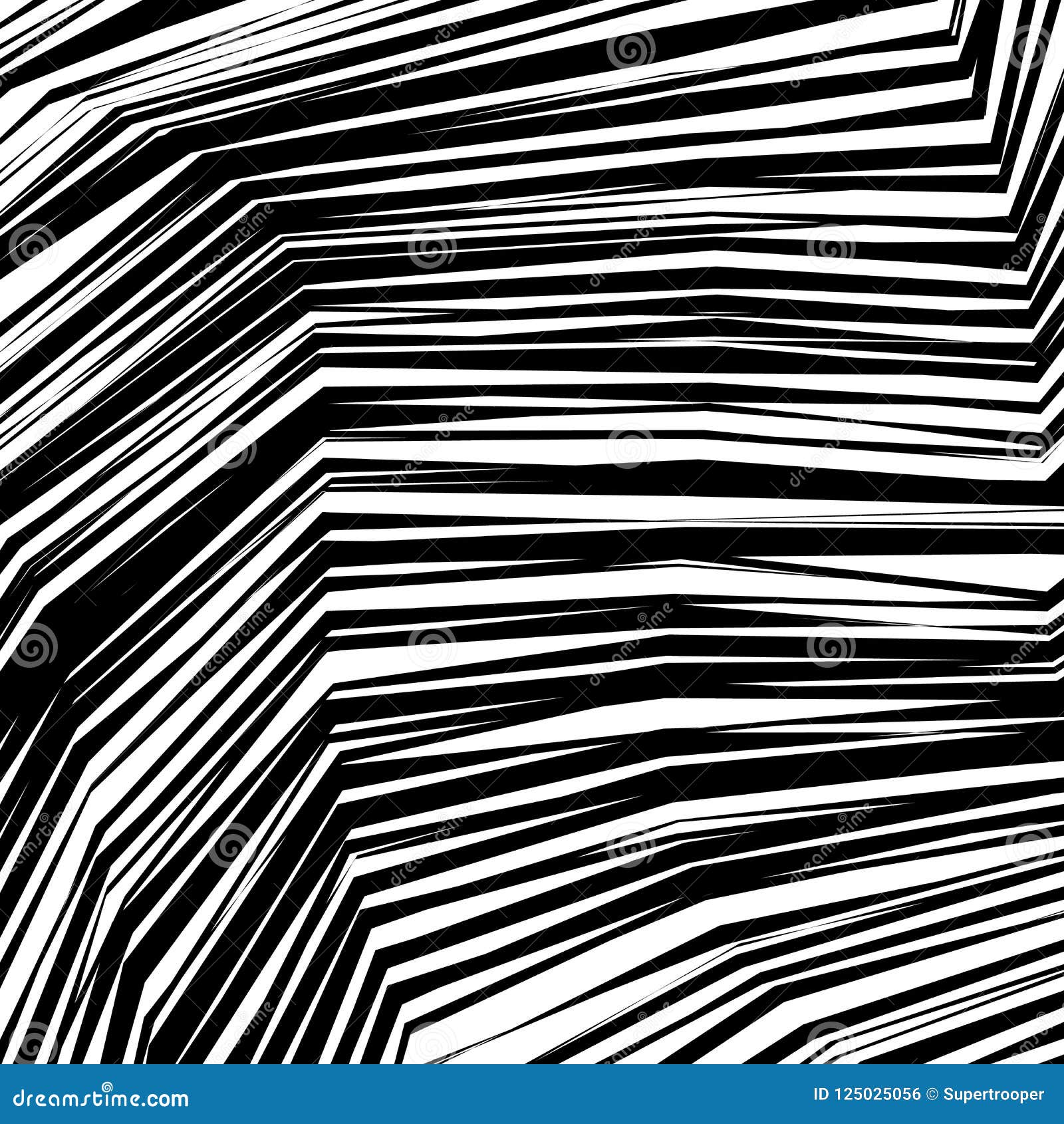 Abstract Warped Black and White Lines Background Stock Vector ...