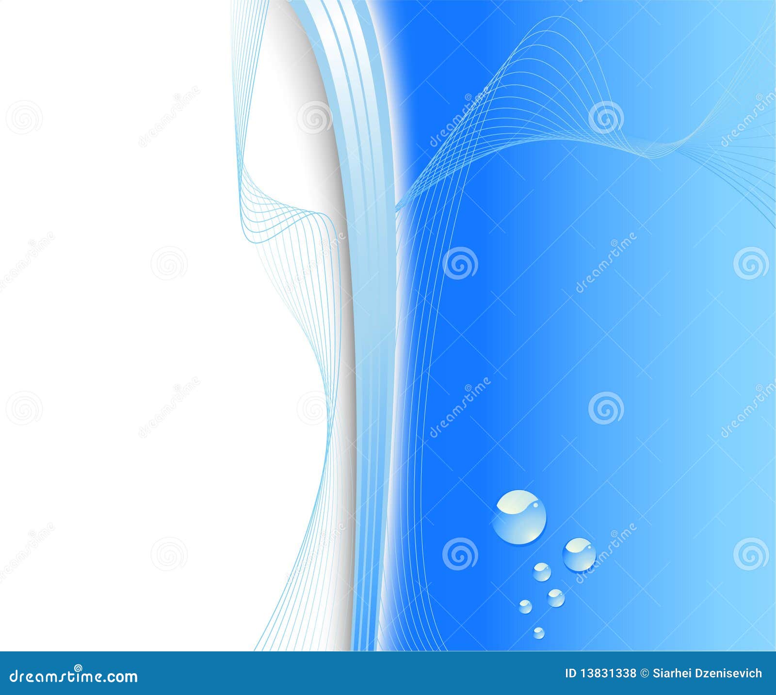 abstract water tech background