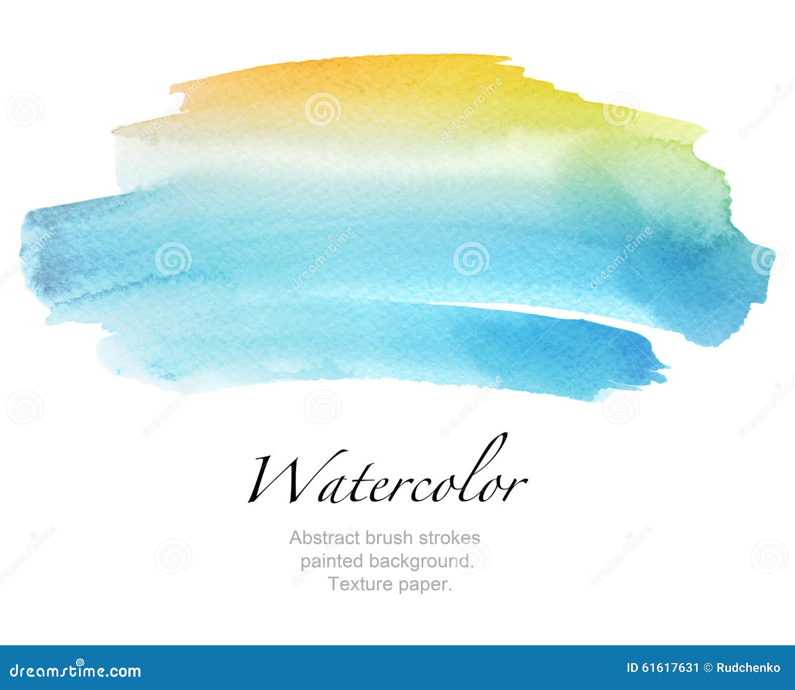 Abstract Watercolor Brush Strokes Painted Background. Texture Pa Stock  Image - Image of acrylic, dash: 61617631