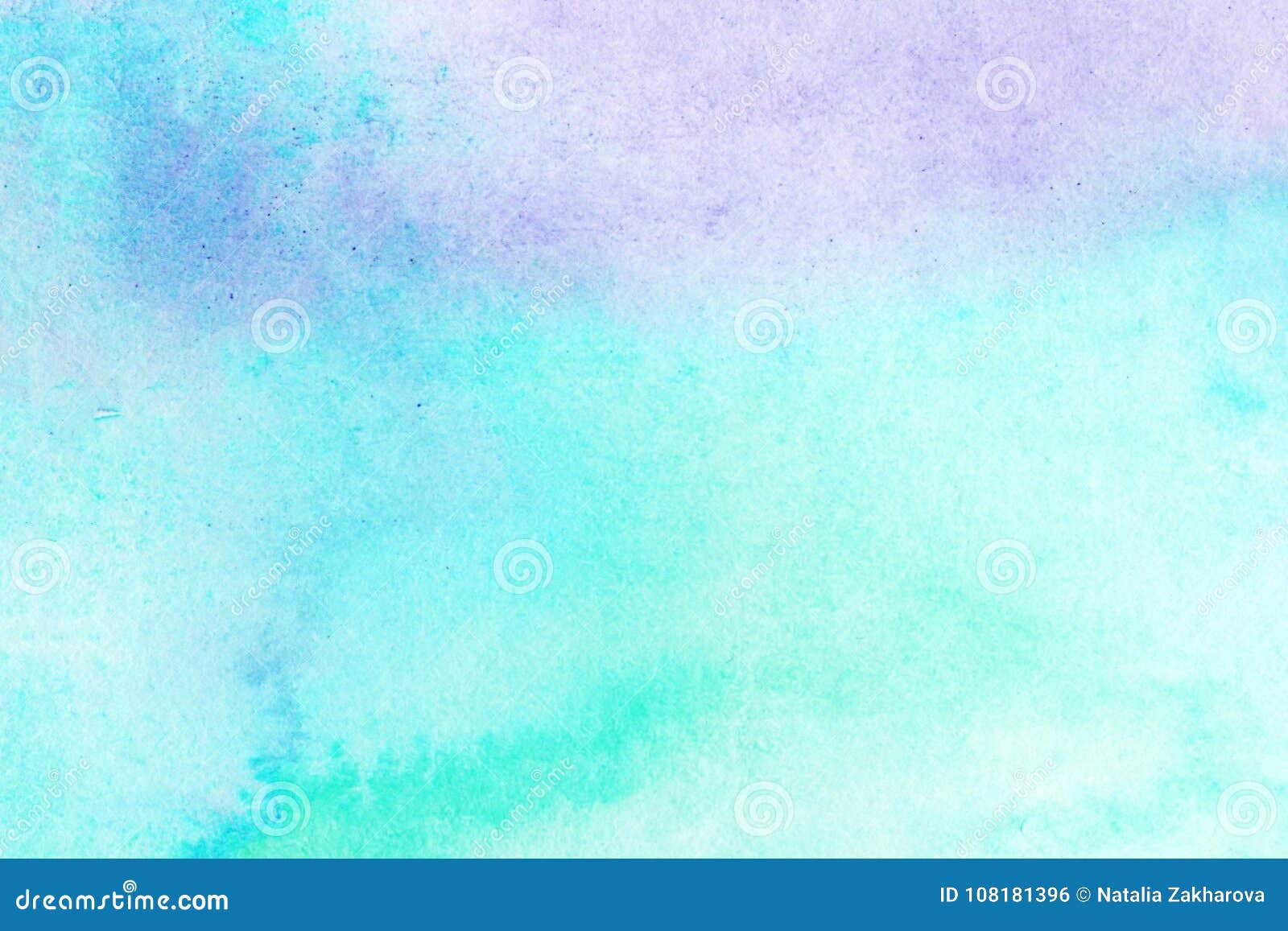 Abstract Watercolor Hand Paint Texture, Isolated on White Background ...