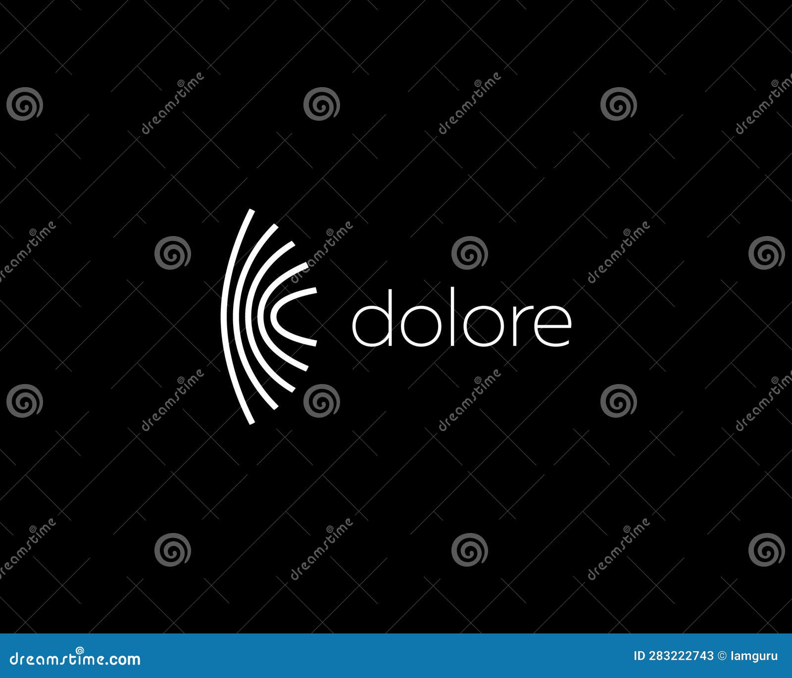 abstract waves logo. creative c k letter. universal logotype from lines contours.  .
