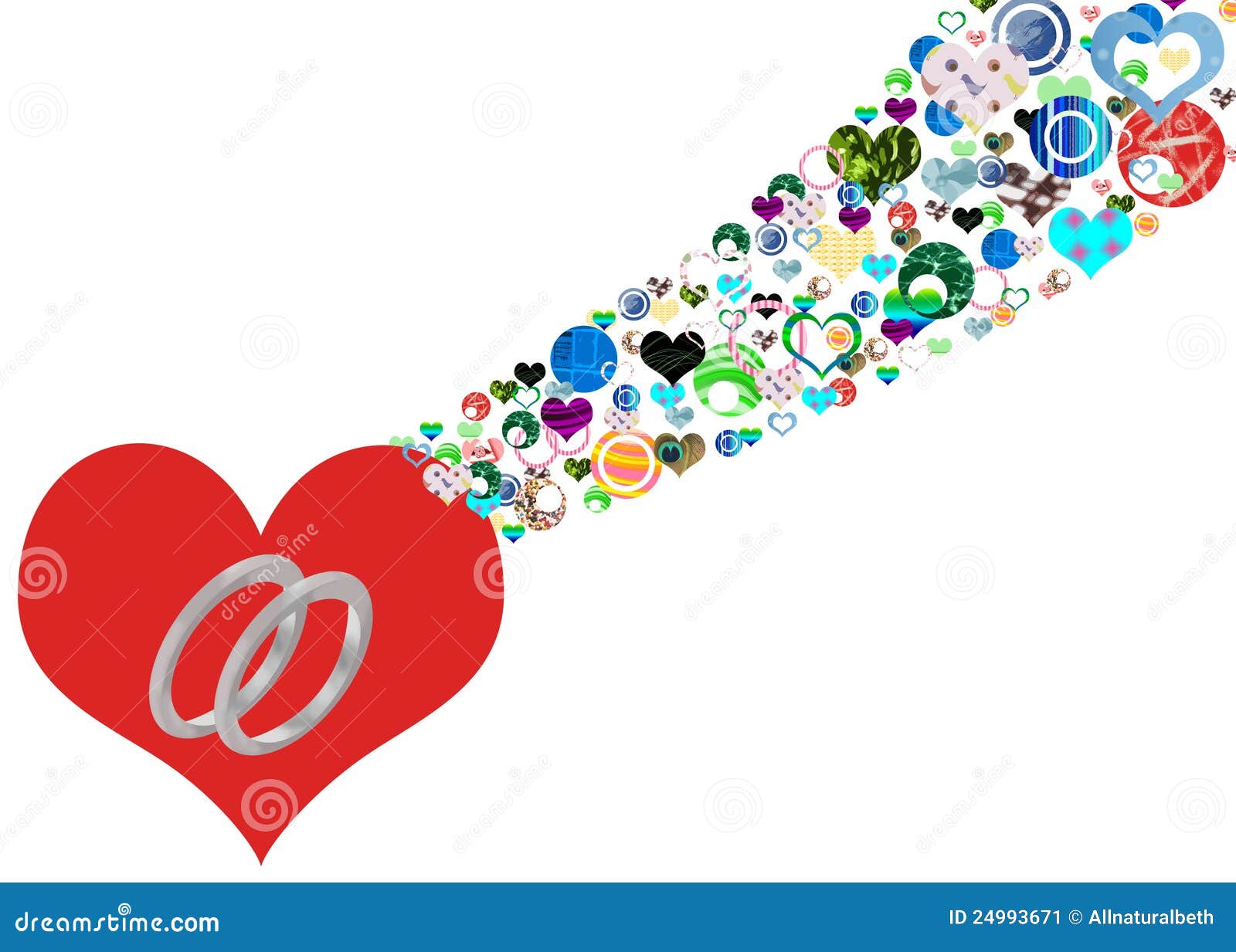 Abstract wedding stock illustration. Illustration of invitation 24993671