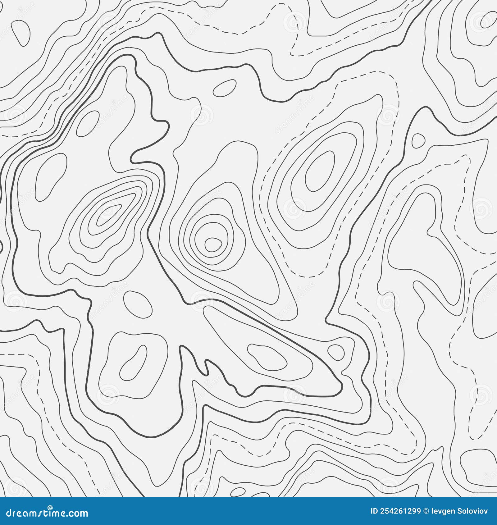 Abstract topographic colour map wallpaper Vector Image