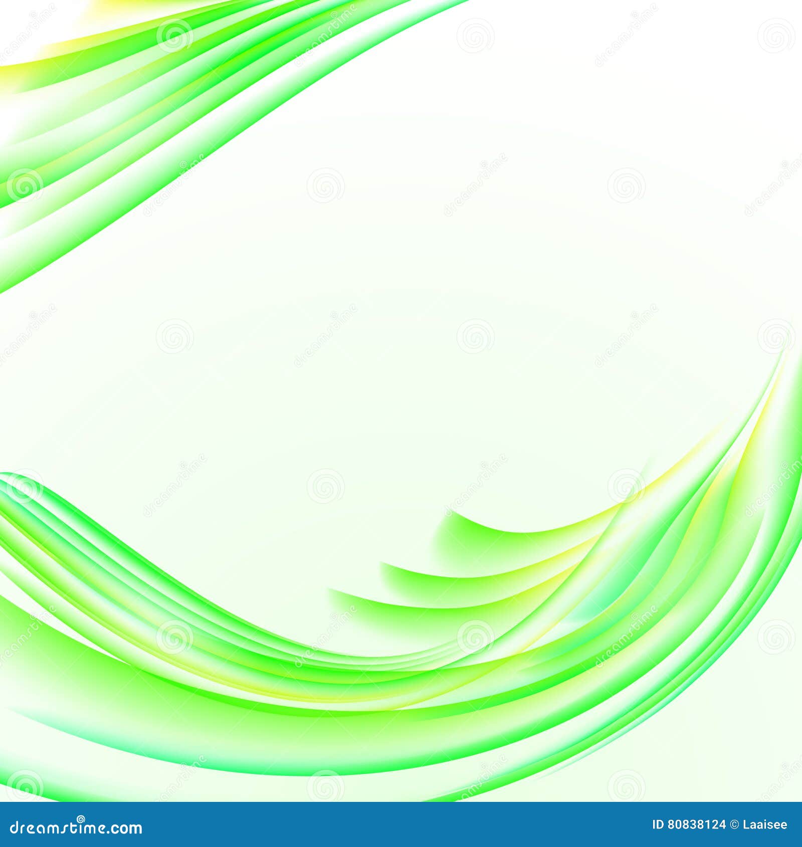 Abstract White Background With Yellow Green Striped Waves Texture Blank Copy Space Vector Illustration Stock Vector Illustration Of Background Card 80838124