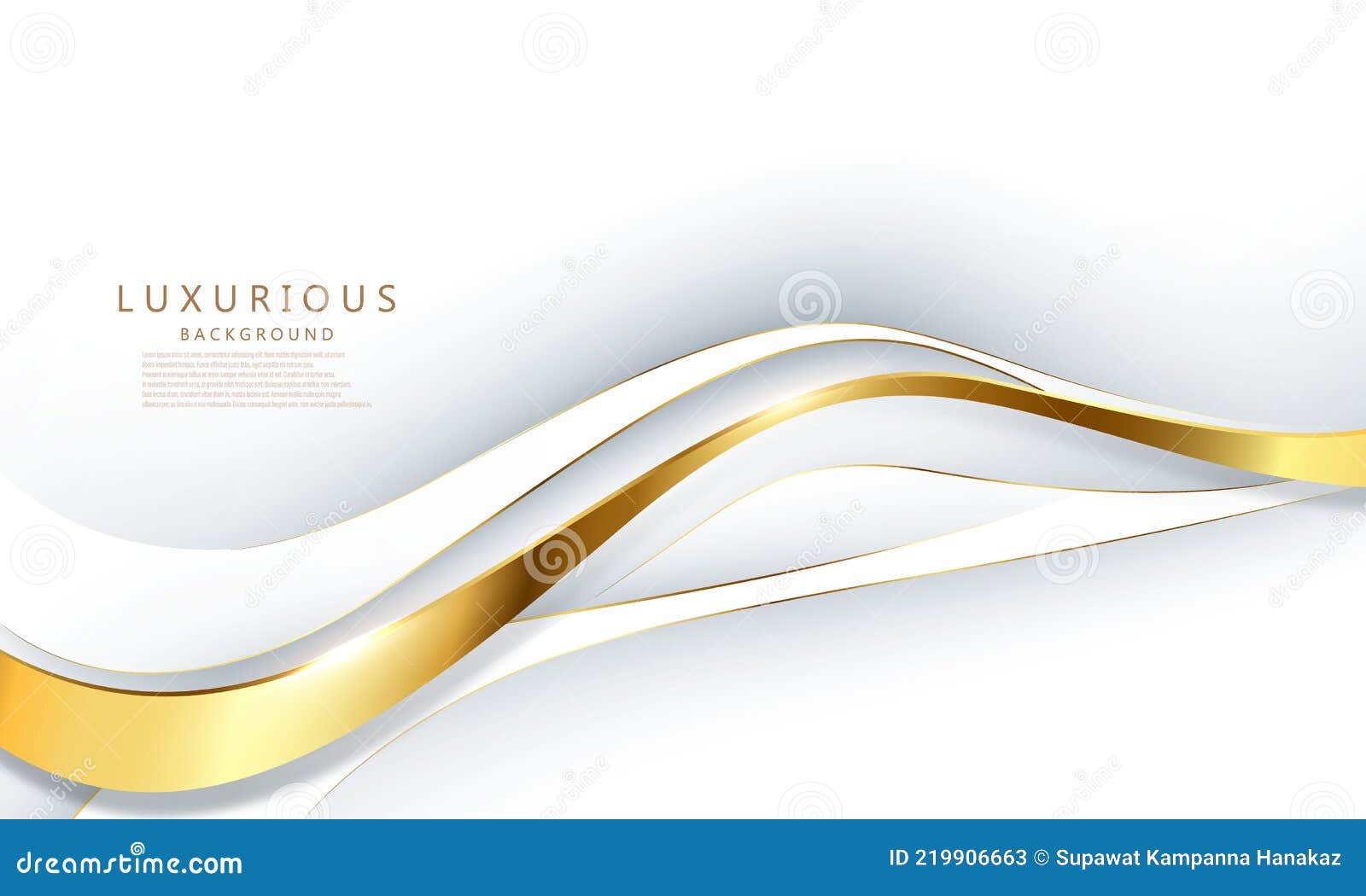 Abstract White Gold Background Poster Beauty with Dynamic. Technology  Network Stock Illustration - Illustration of lines, business: 219906663