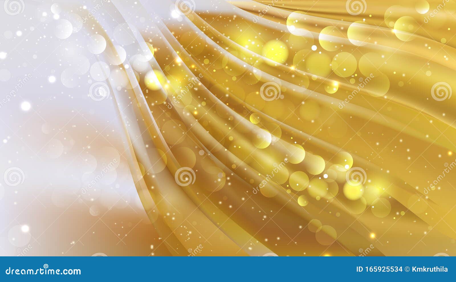 Abstract White and Gold Blurred Bokeh Background Design Stock Vector -  Illustration of lights, defocused: 165925534