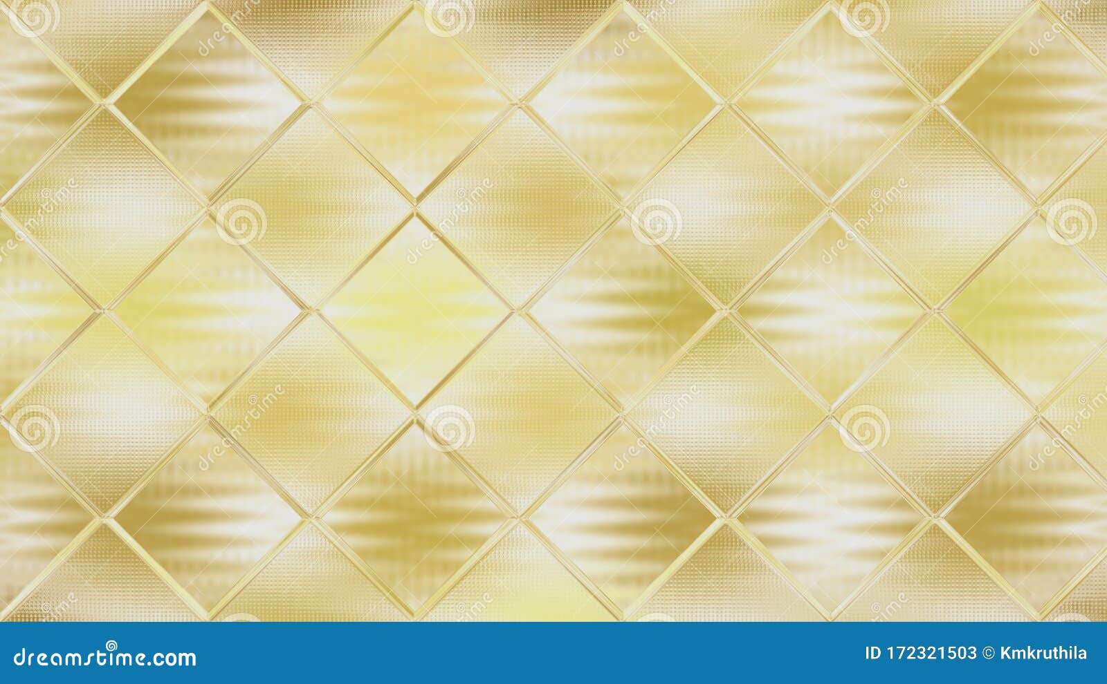 Abstract White and Gold Square Background Image Stock Illustration