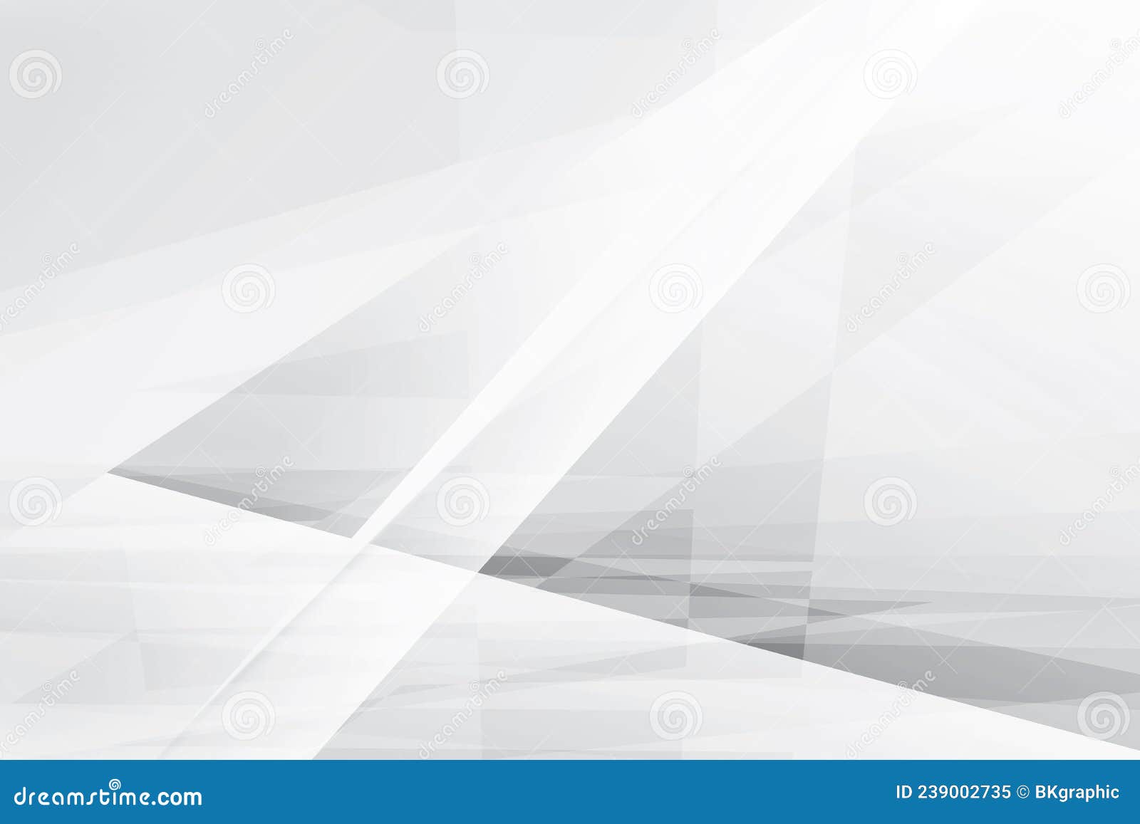 Abstract White and Gray Color. Modern Design Background with Geometric ...