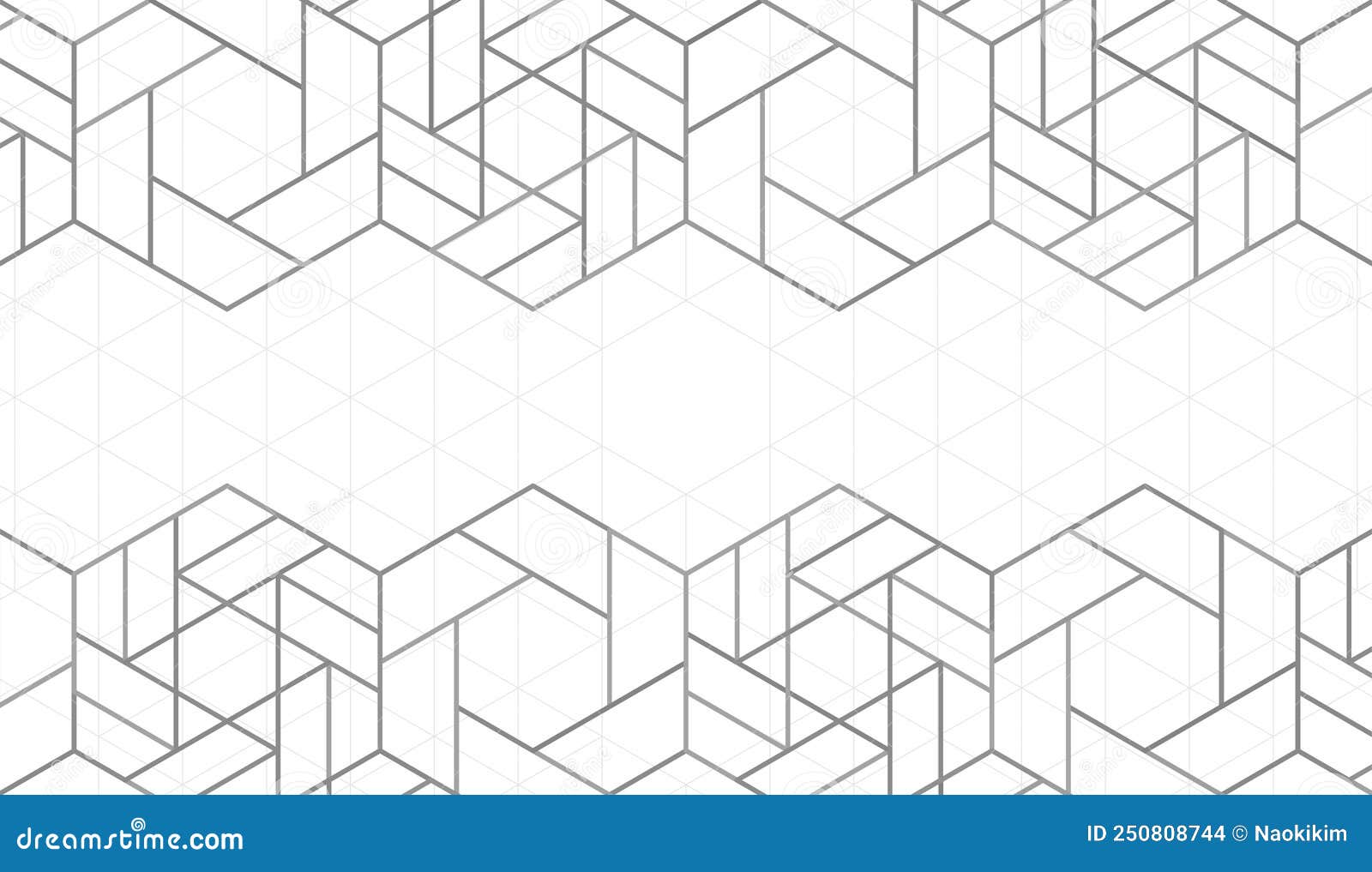 abstract white gray hexagon, network or electric image, geometric background, scientific technology, engineering concept