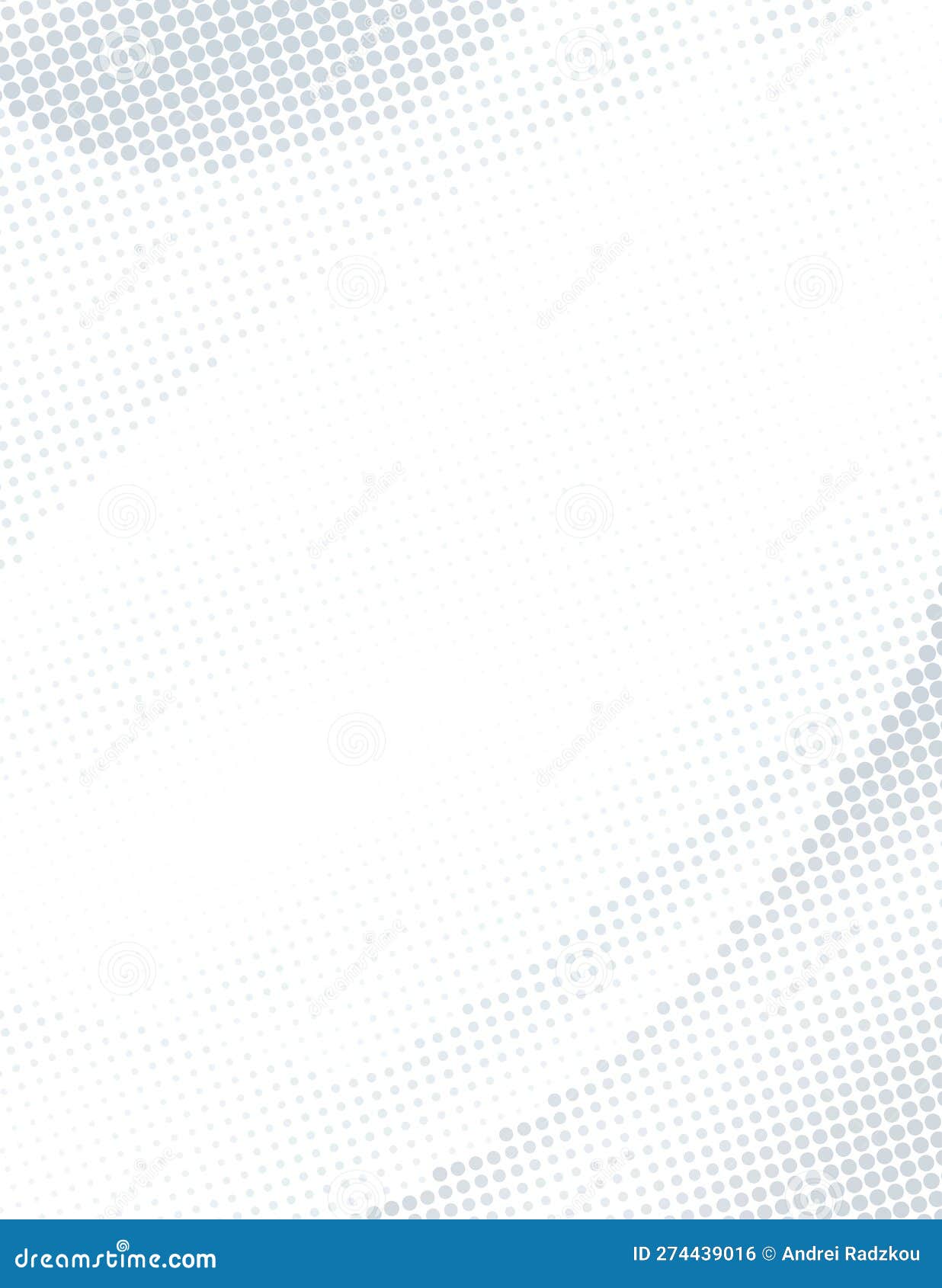 Abstract White and Light Grey Background with Halftone Effect Stock