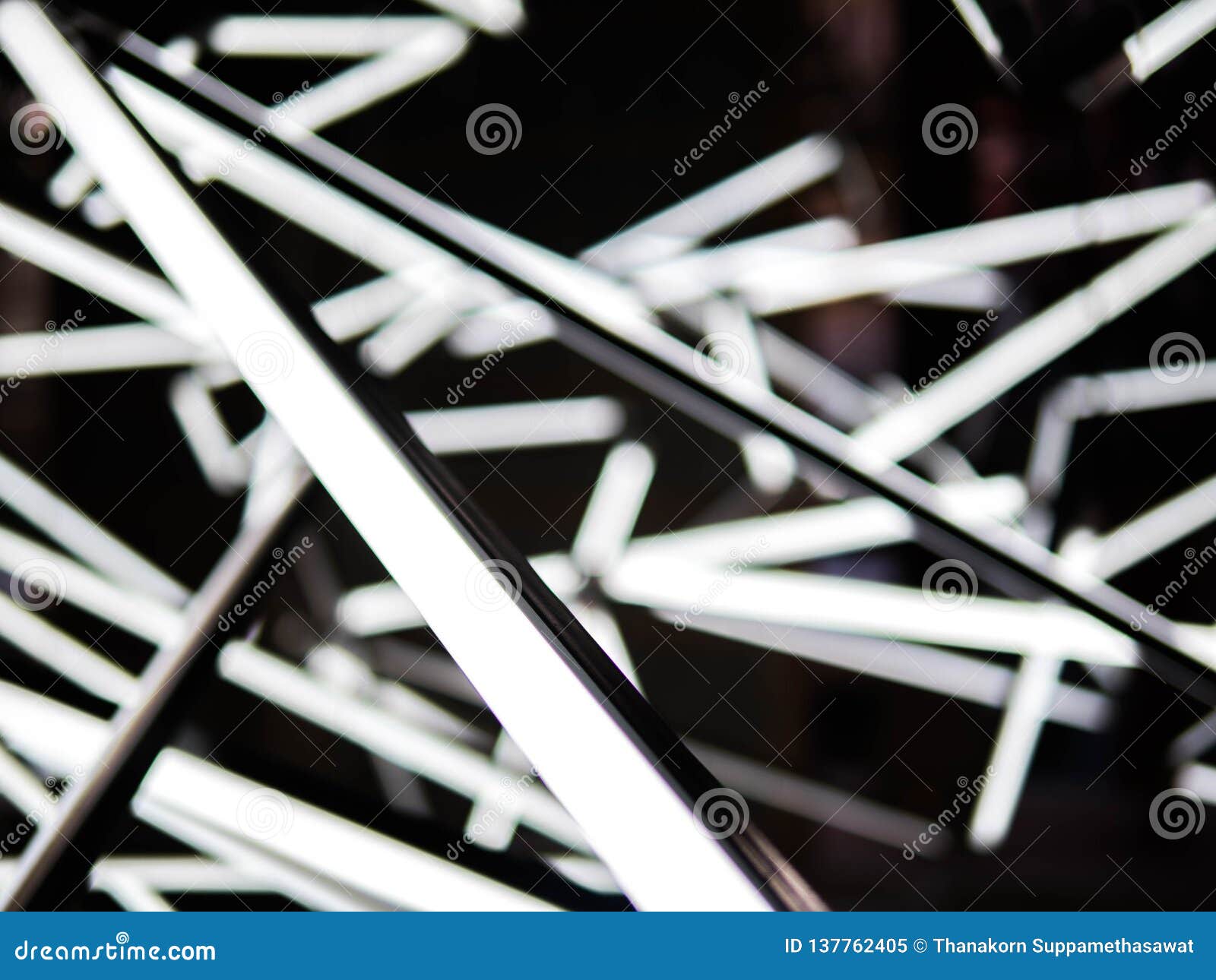 Abstract White Neon Light Background Stock Image Image of geometry