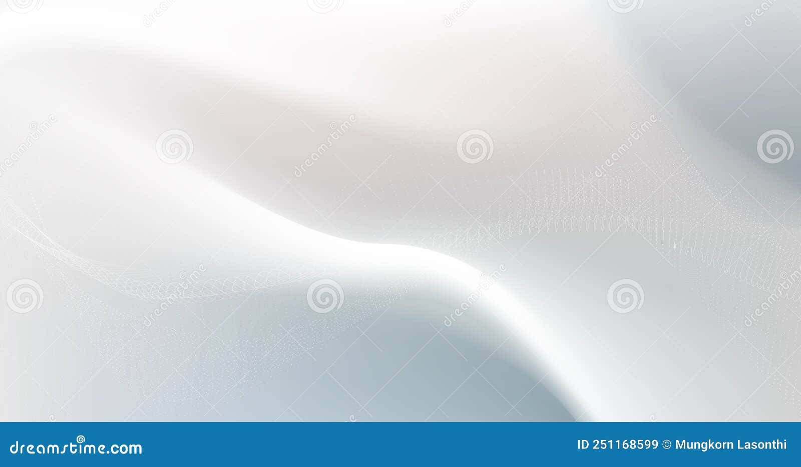 abstract white wavy smooth and clean background. futuristic technology digital hi tech concept.  