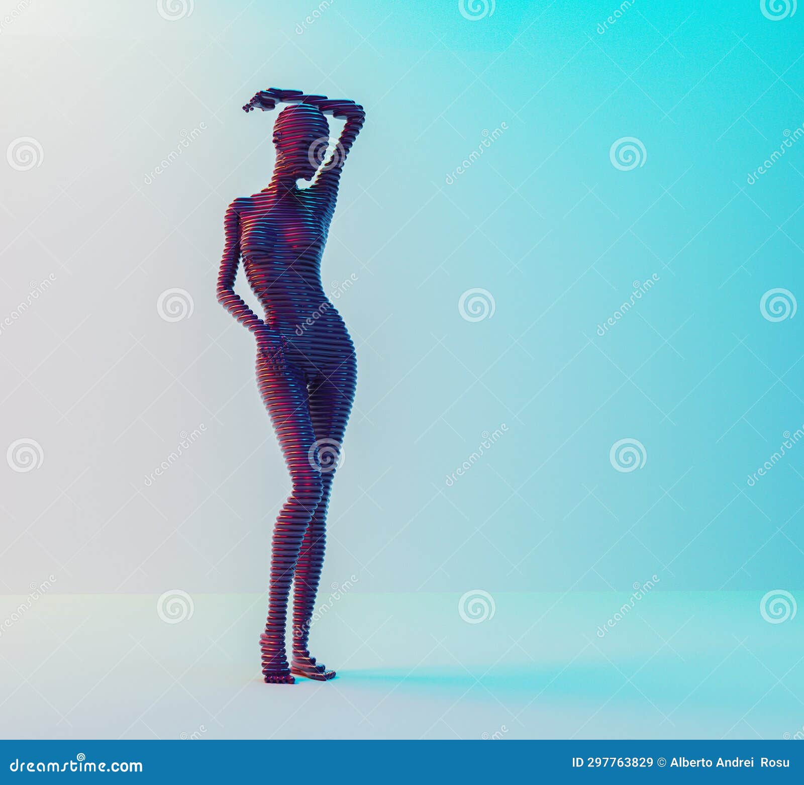 Abstract woman stock illustration. Illustration of graphic 297763829
