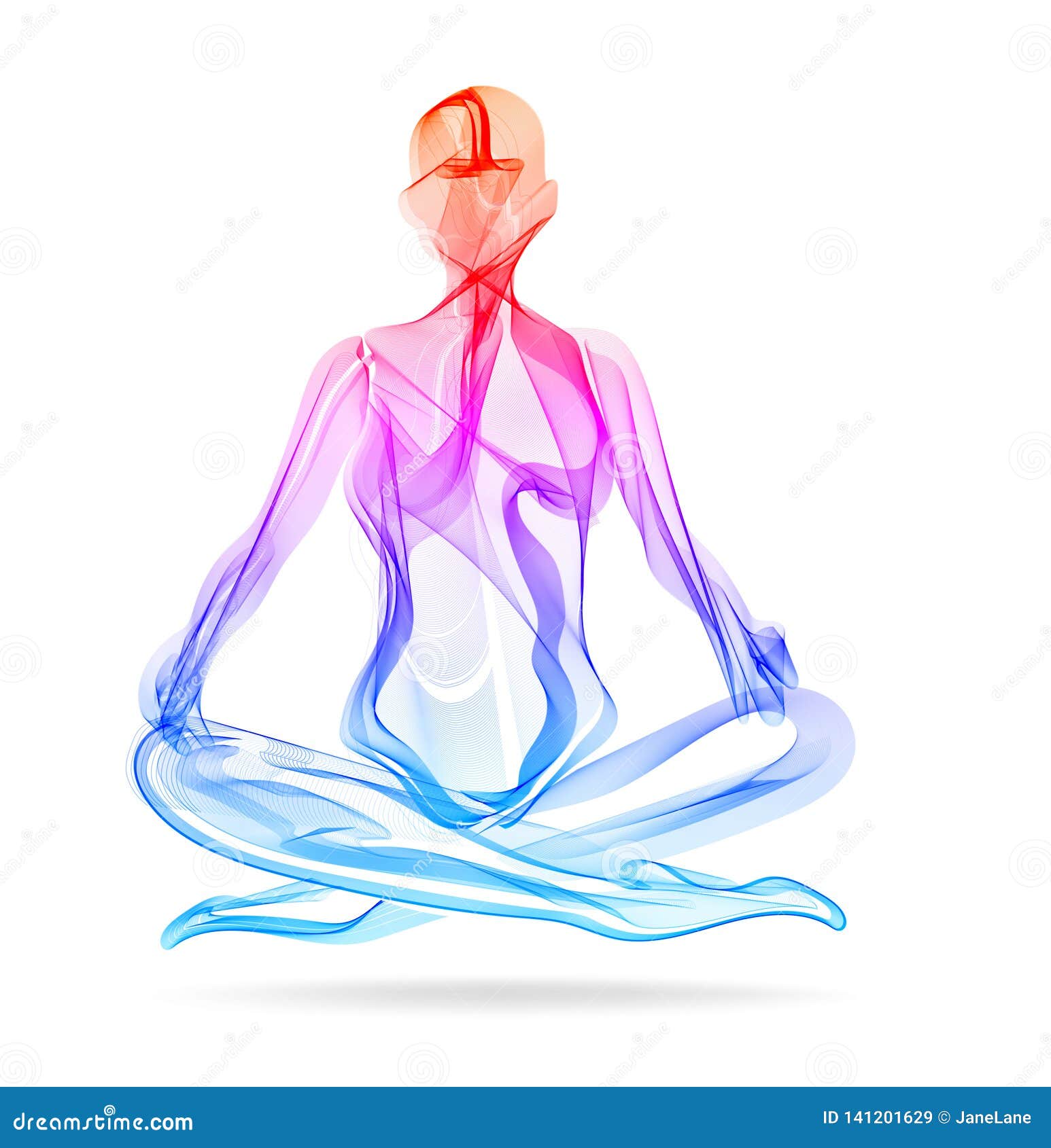 Joga Poses stock illustration. Illustration of sensuous - 4356696