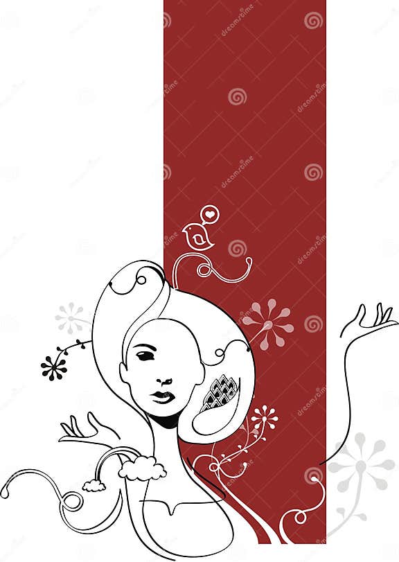 Abstract women stock illustration. Illustration of lady 11815955