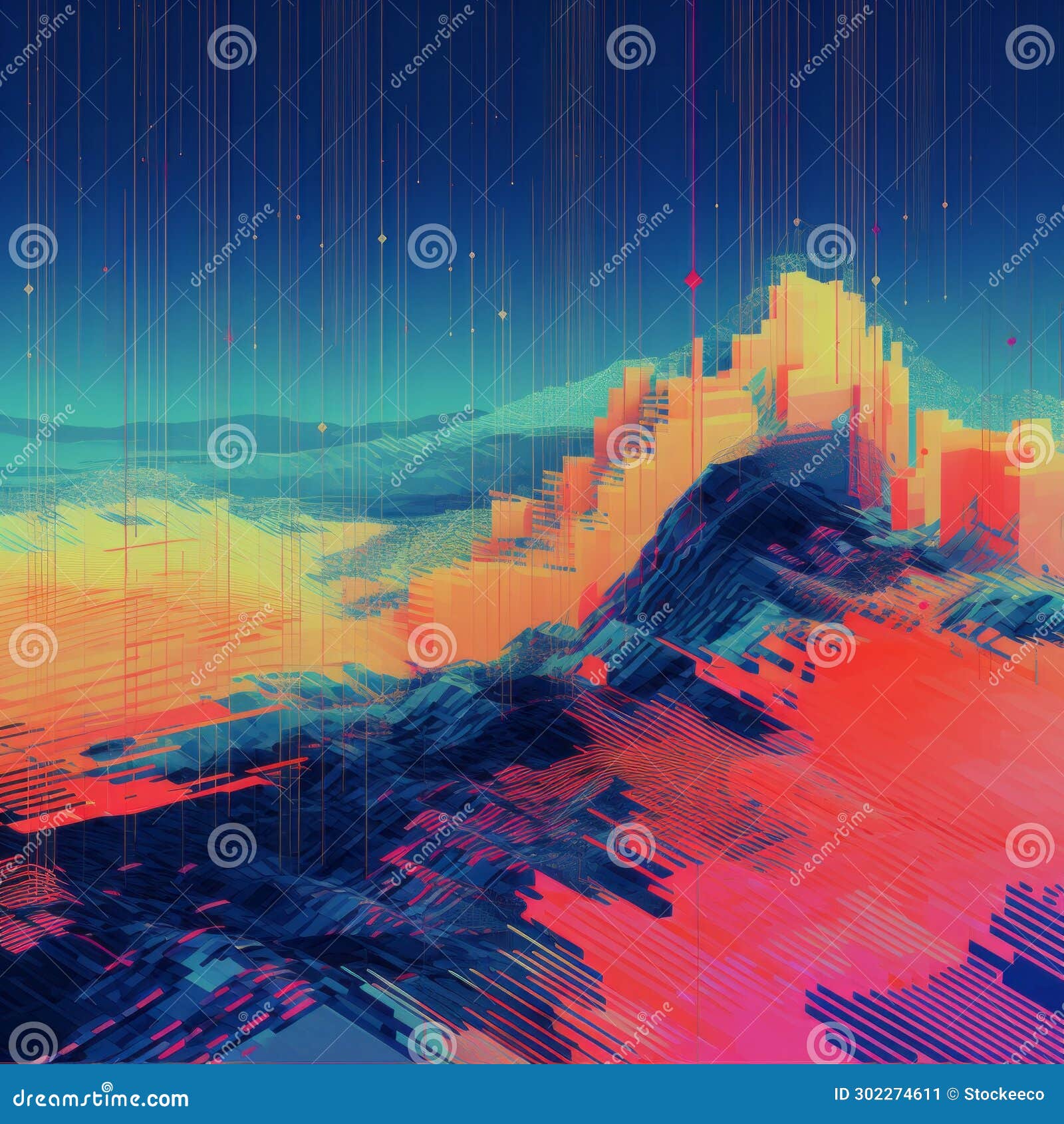 abstract y2k databending twist  of age of exploration