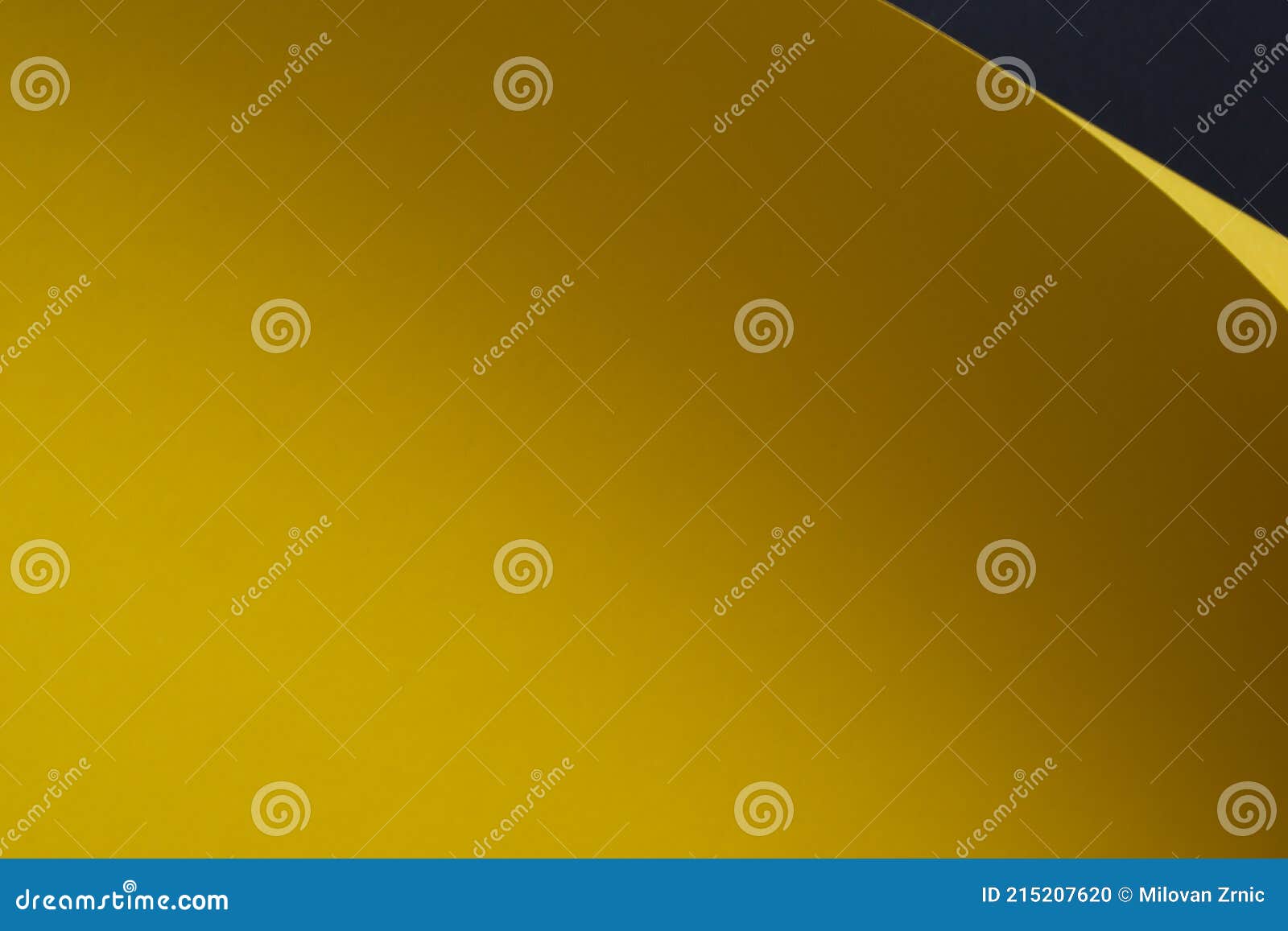 Abstract Yellow and Black Background. Template with Copy Space Stock
