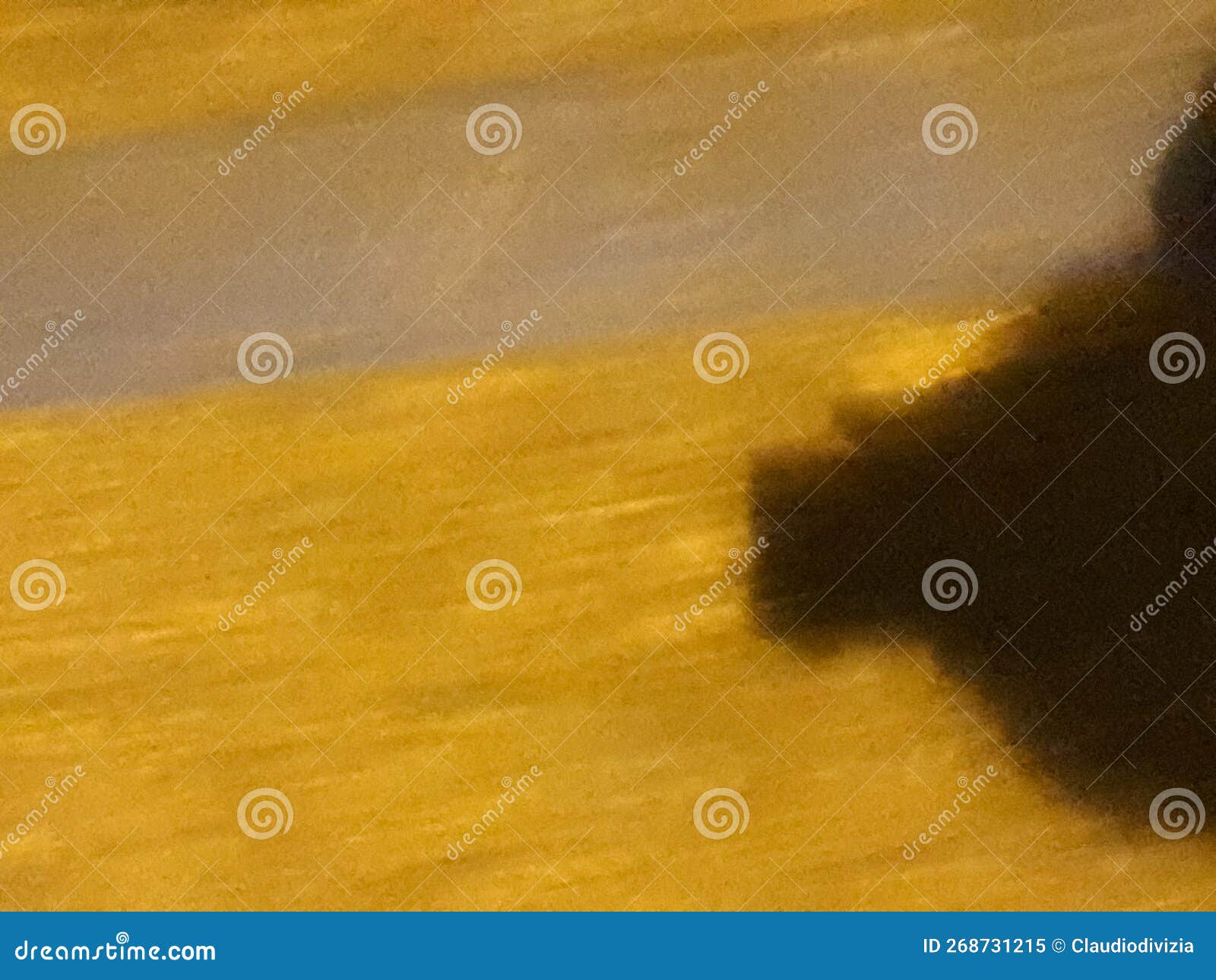 Abstract Yellow and Black Blur Background Stock Image Image of