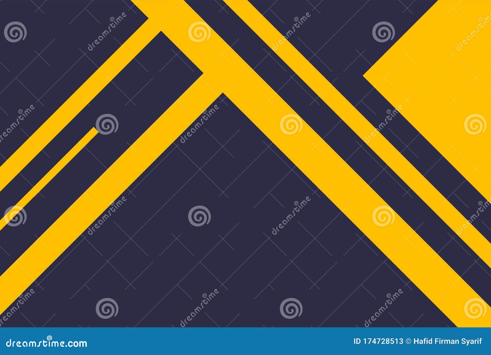 Abstract Yellow and Black Line Background Design Template Vector Stock