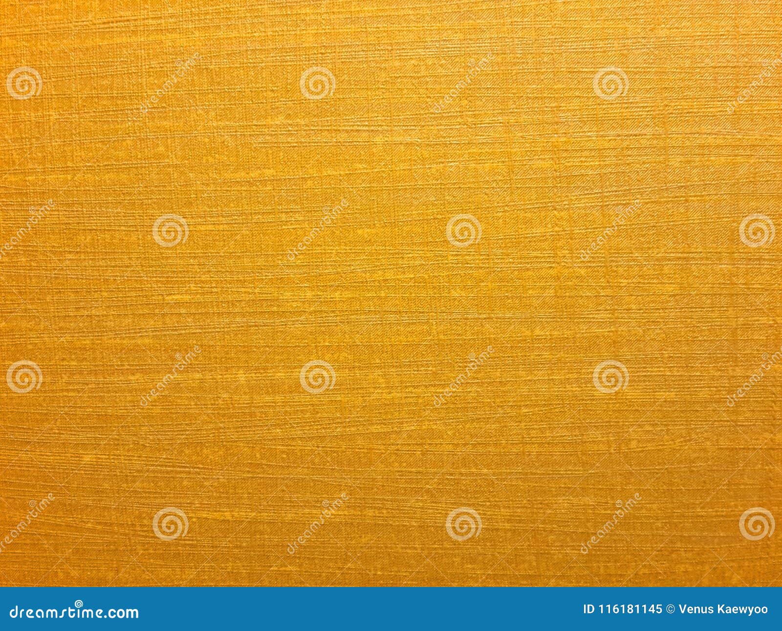 Abstract Yellow Gold Colour Paper Texture Background Stock Image