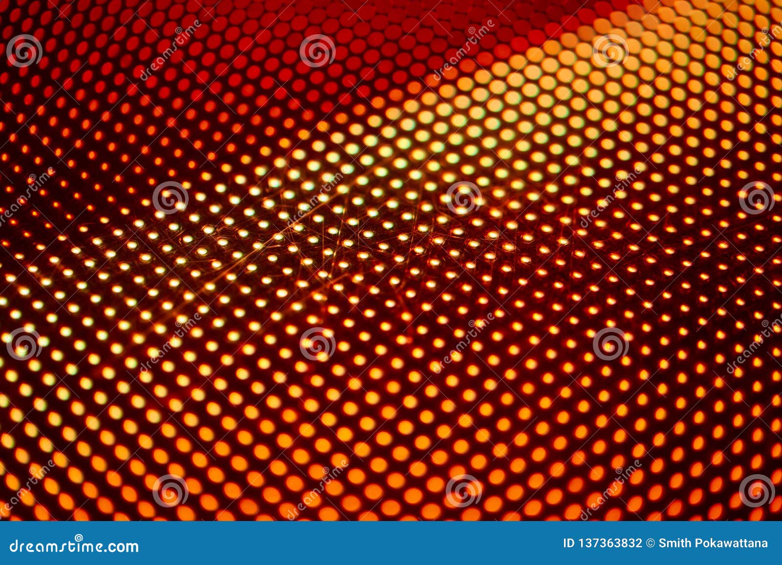 Abstract Yellow Red Digital Monitor Stock Photo Image of color