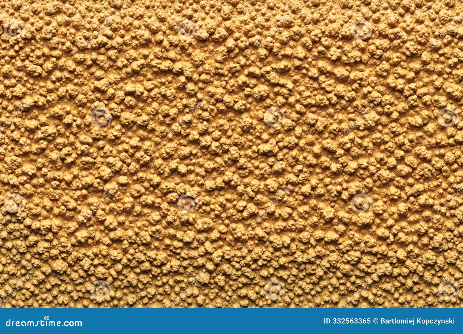 abstract yellow substance with air bubbles or organic surface texture