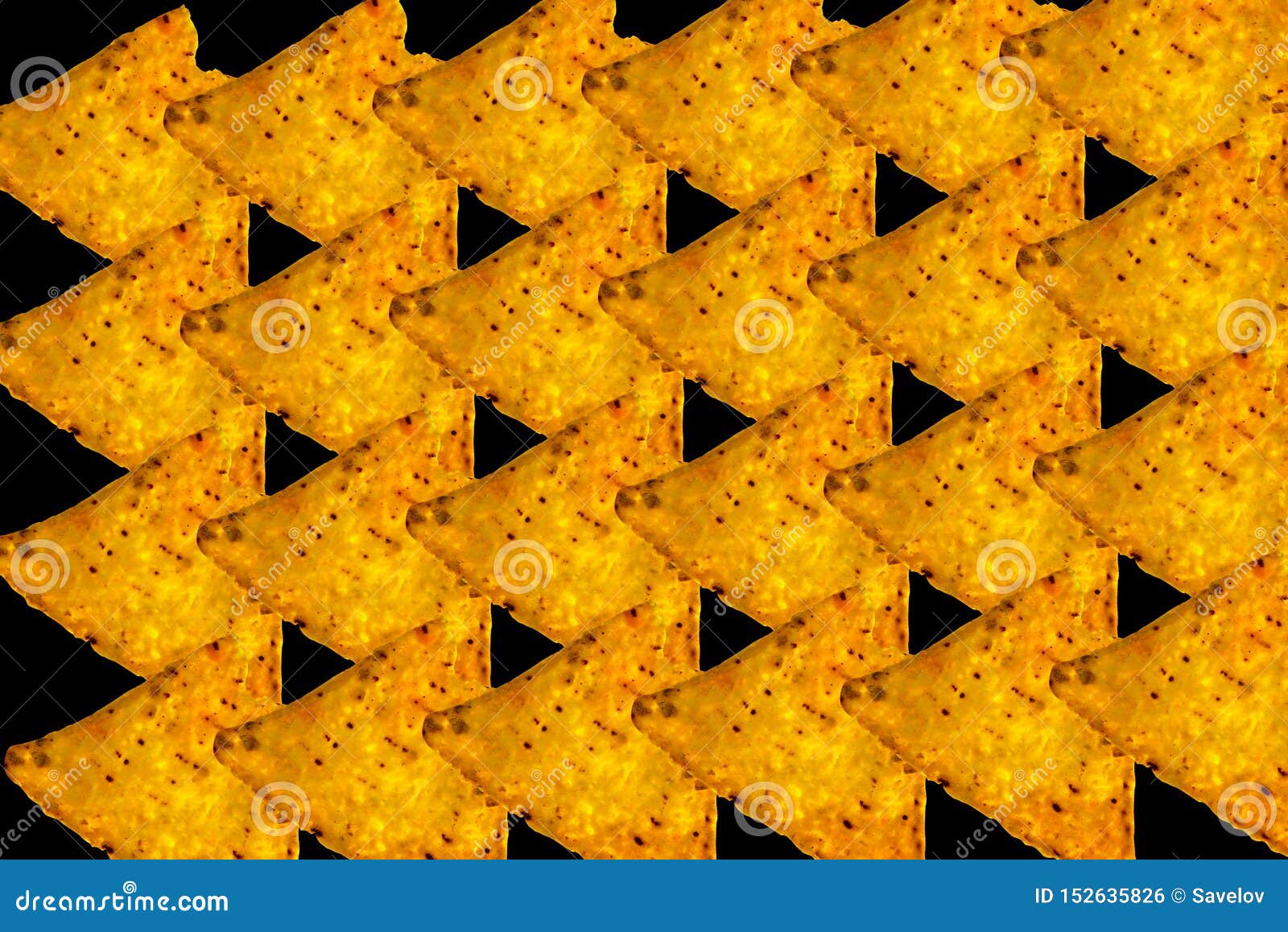 Download Abstract Yellow Triangular Nachos On Black Backround Stock Photo Image Of Spicy Snack 152635826 Yellowimages Mockups