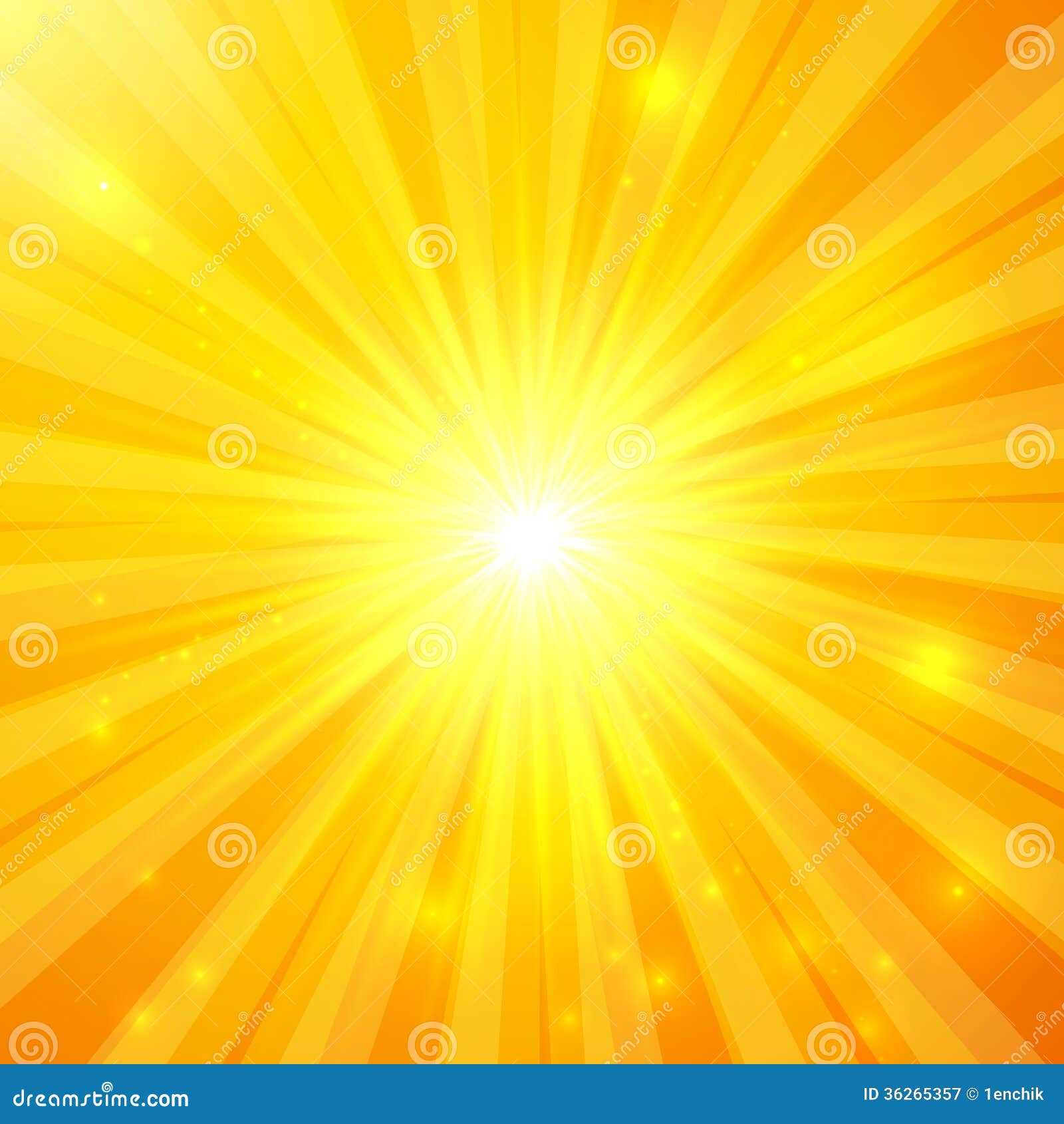 Abstract Yellow Vector Sunny Background Stock Vector - Illustration of  sunbeam, backdrop: 36265357