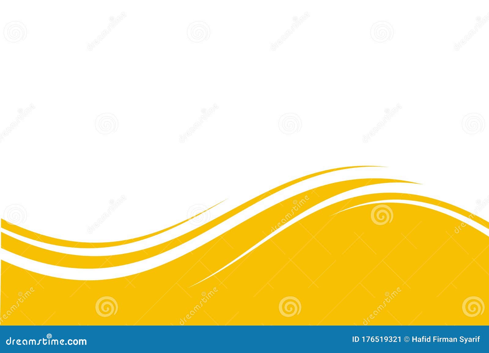 Abstract Yellow White Wave Background Design Stock Vector - Illustration of  bright, empty: 176519321