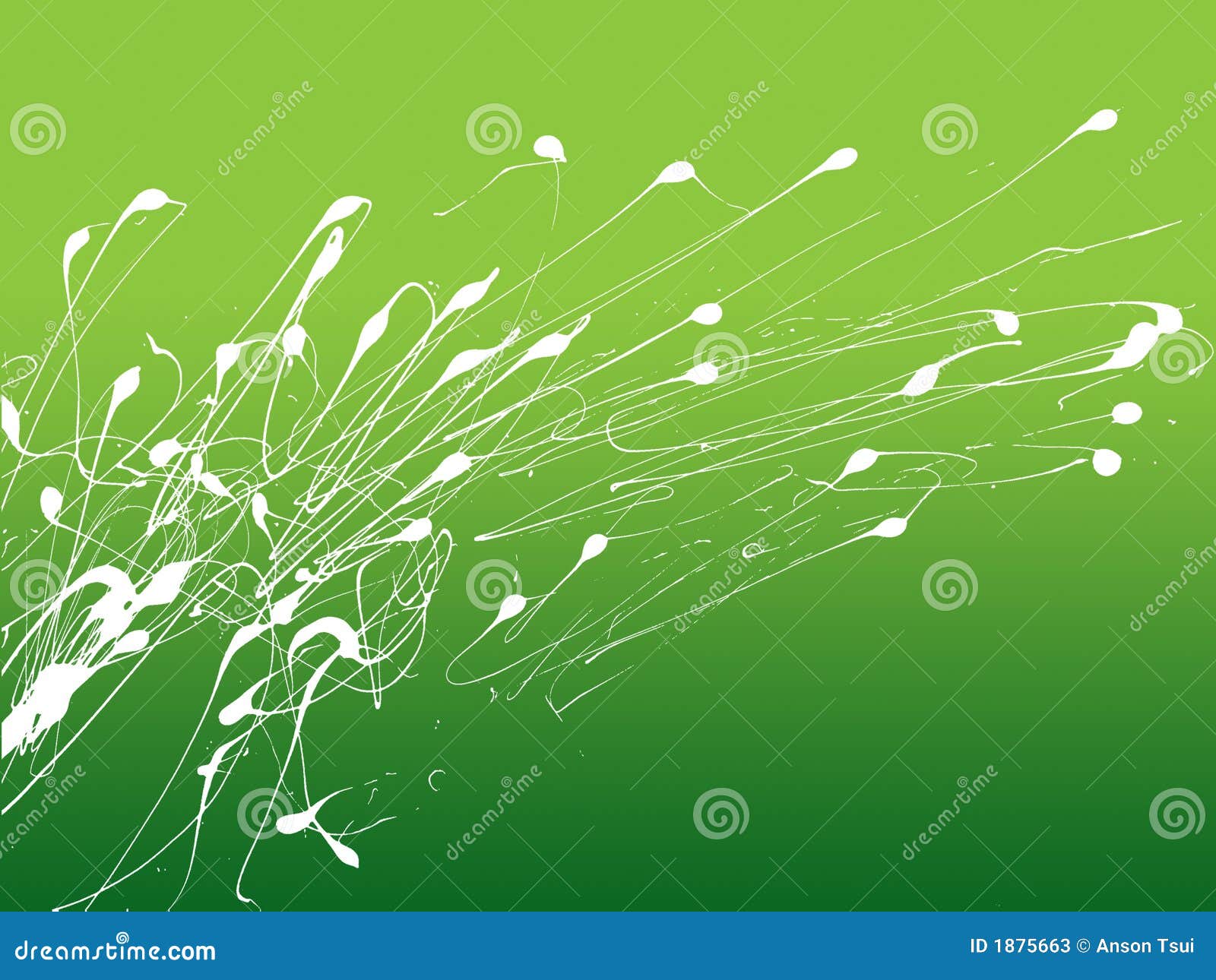 Abstract Zen Ink Painting Graphic Stock Illustration Illustration of