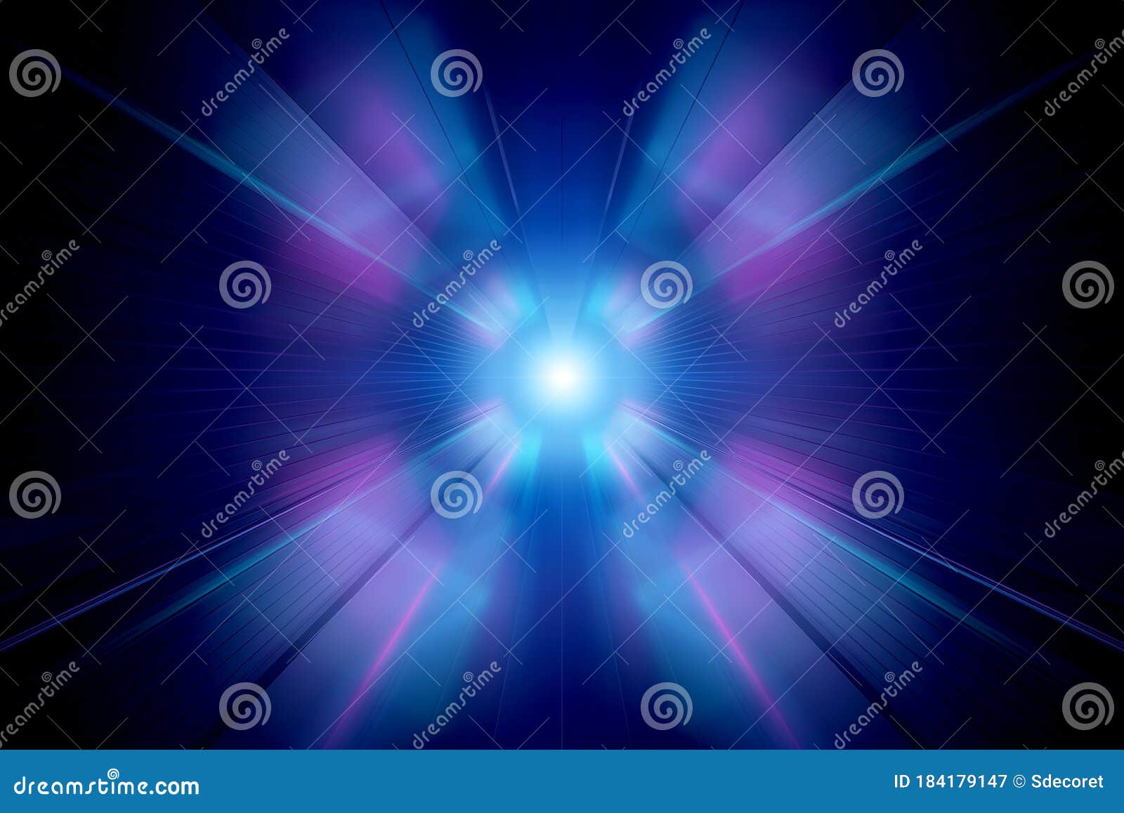 Abstract Zoom Blur Backgroundwallpaper Royalty Free Stock Image