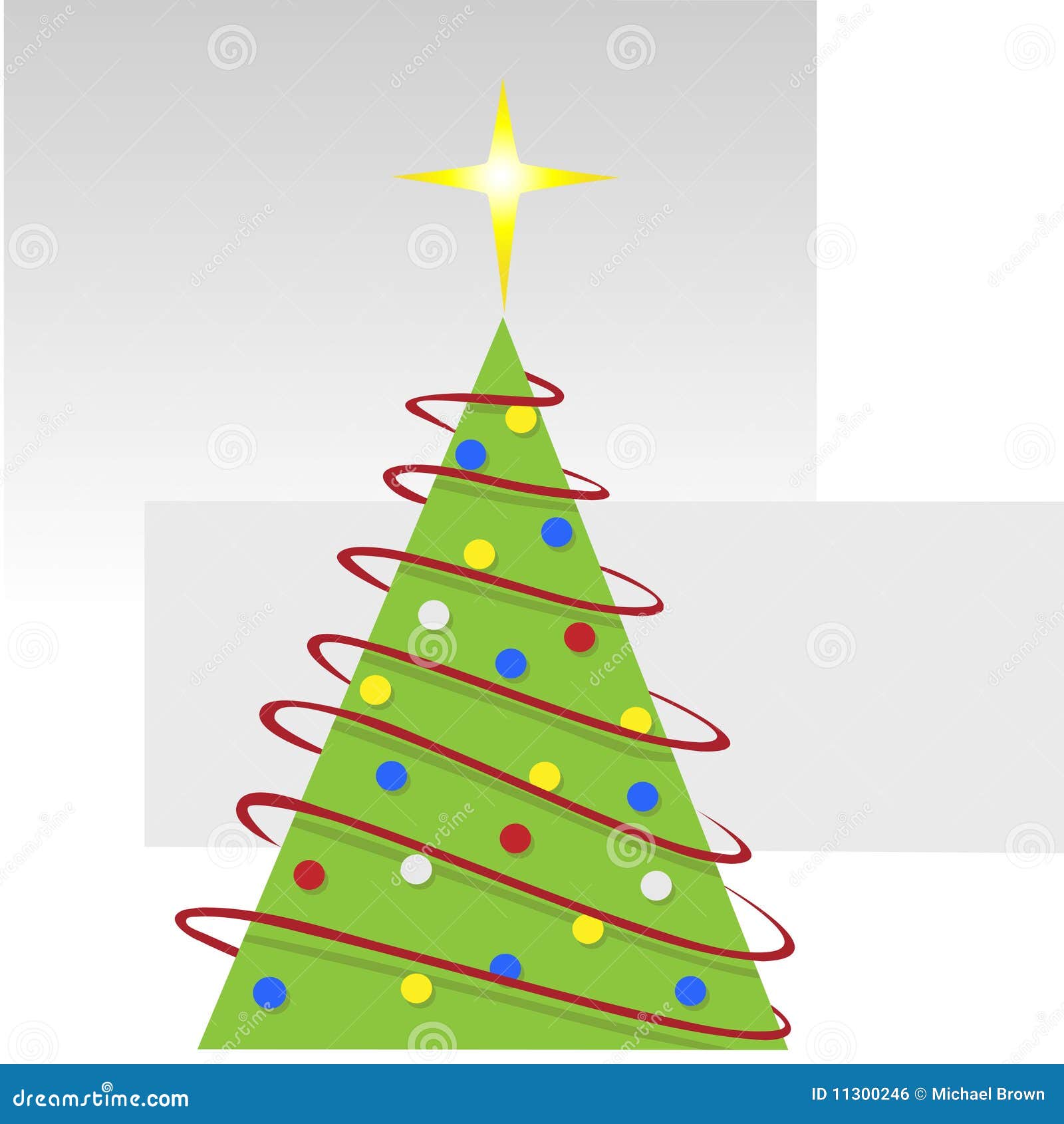 Serie van stewardess moeilijk tevreden te krijgen Abstracte Vrolijke Kerstboom Met Rode Slingers Vector Illustratie -  Illustration of geïsoleerd, kerstmis: 11300246