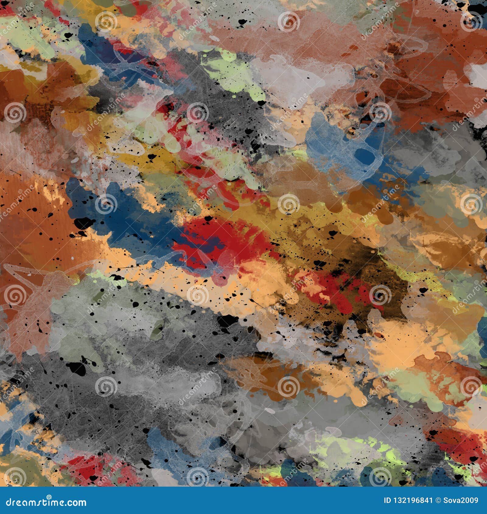 Abstraction As an Object in Art Stock Illustration Illustration of