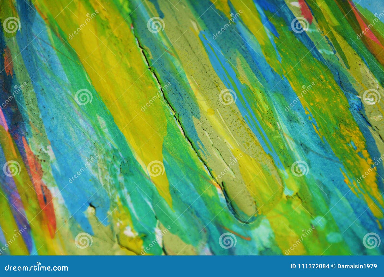 yellow blue orange muddy contrasts, paint watercolor creative background