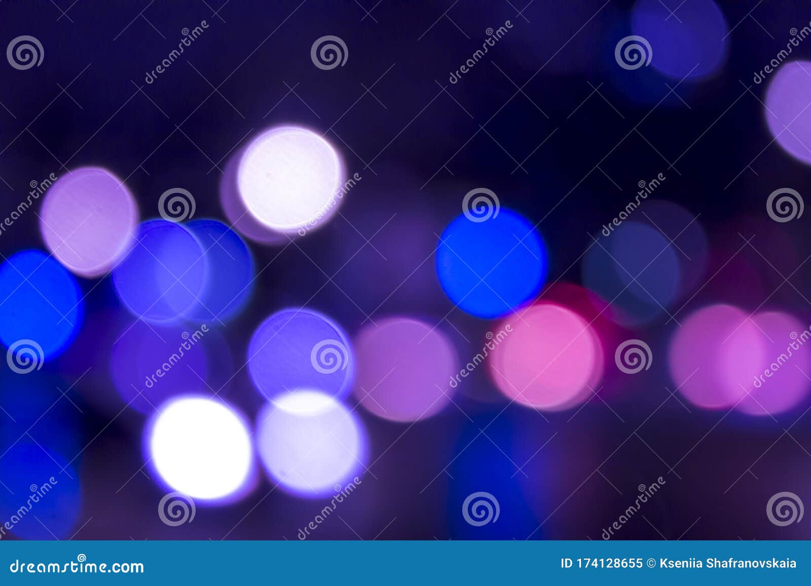 abstrakt background with bokeh and defocused  lights