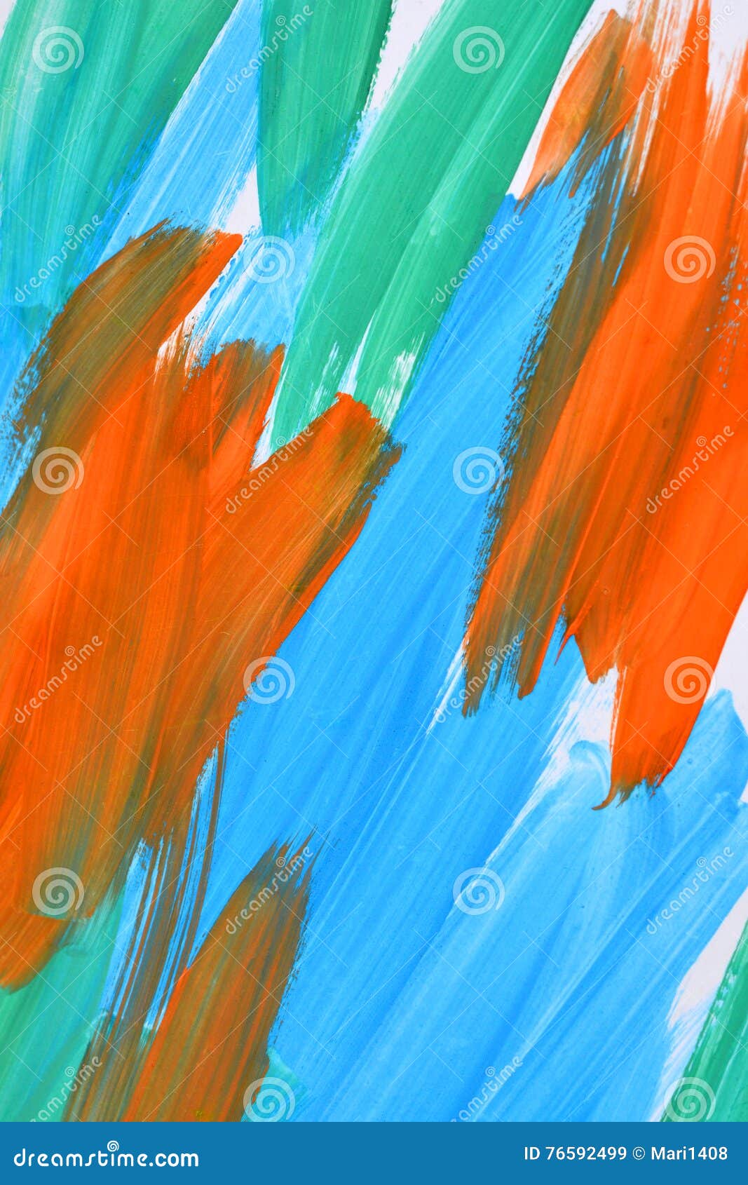Abstrakte Hintergrundanschlage Der Farbe Blau Der Orange Und Des Gruns Stockbild Bild Von Hintergrundanschlage Farbe