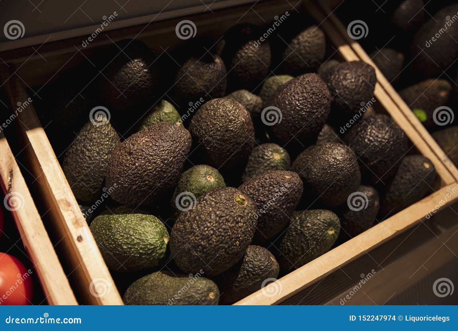 Abundance of Fresh Avocado`s Stock Photo - Image of objects, business ...