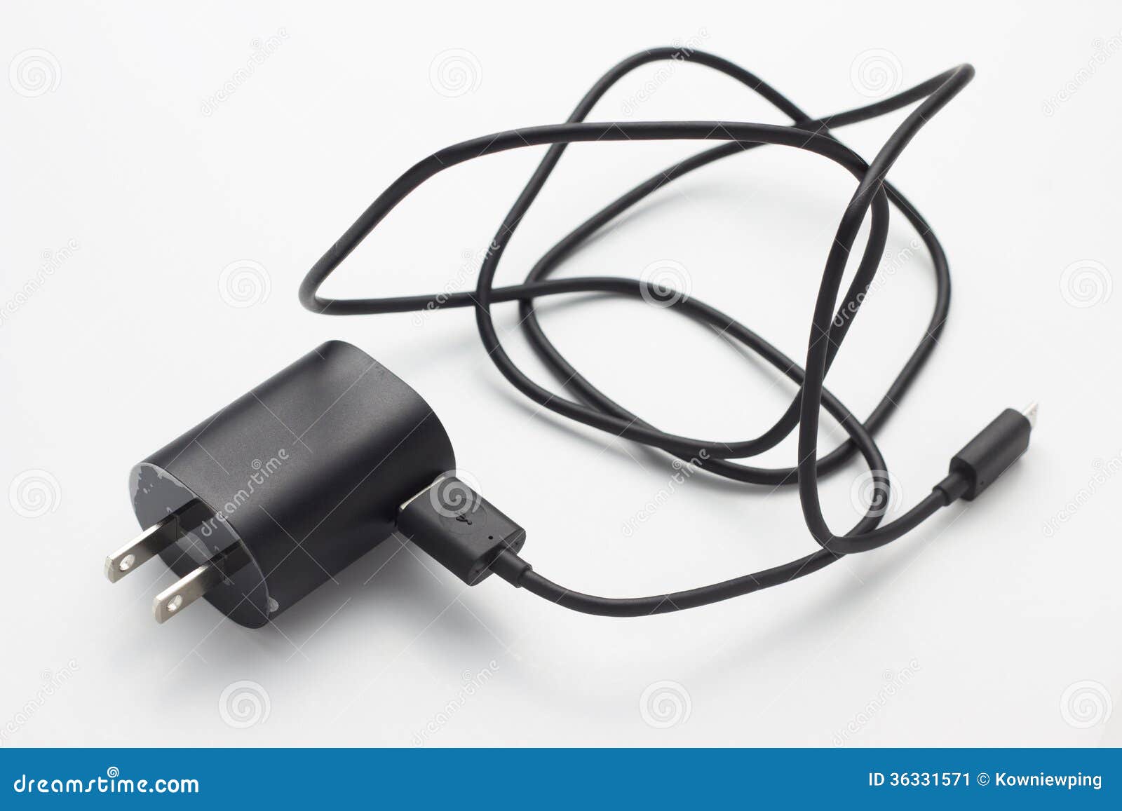 AC Adapter for Charging the Phone Stock Image Image of mobile, cell