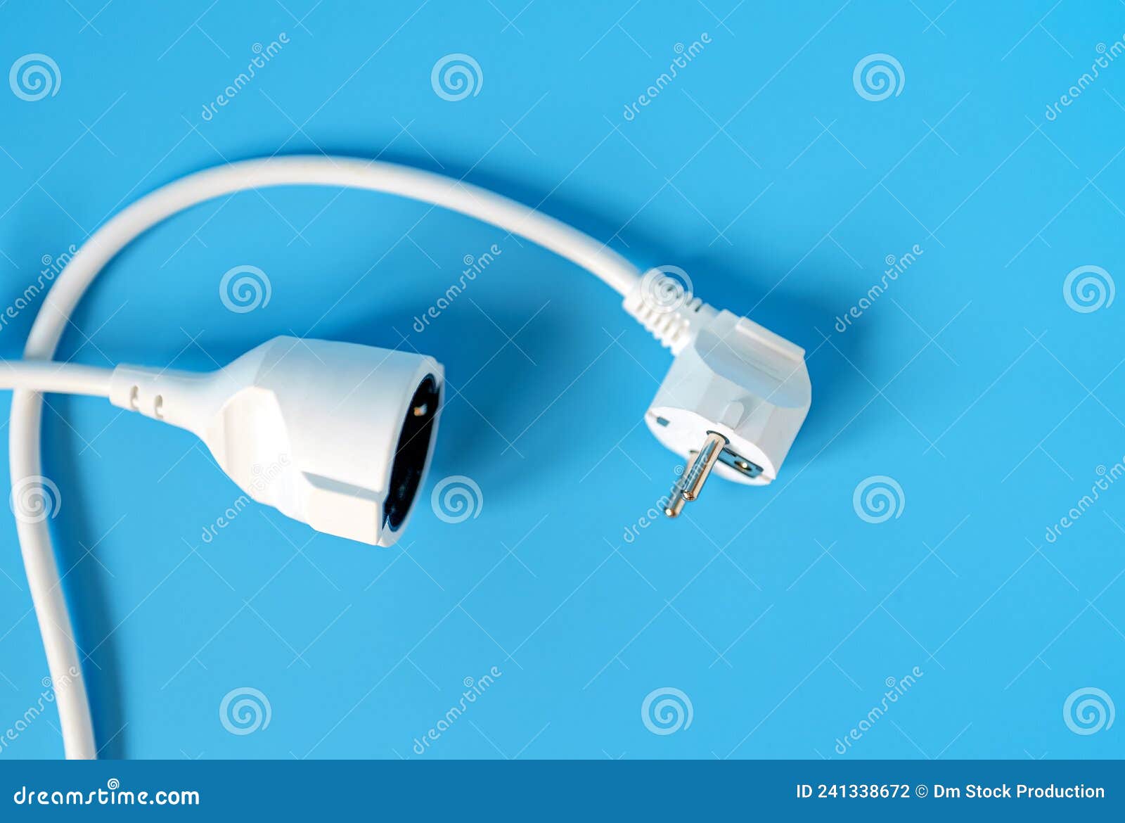 AC power plug stock photo. Image of plug, blue, energy 241338672