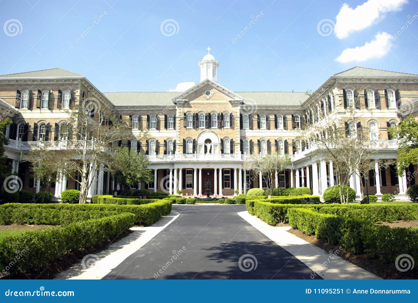 Academy Of The Sacred Heart Stock Image - Image Of Education Historic 11095251