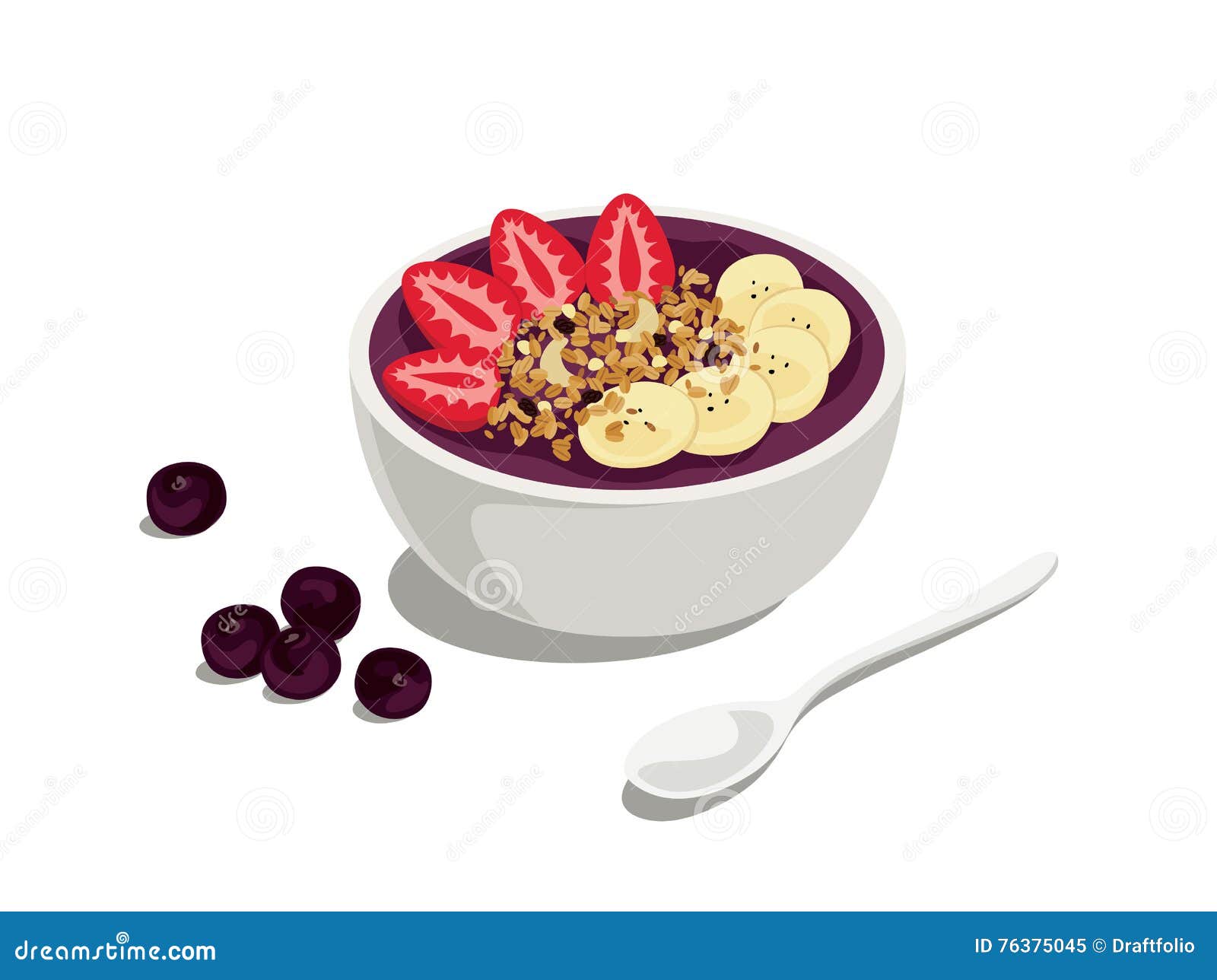 AcaiSpecial vektor abbildung. Illustration von muttern 76375045