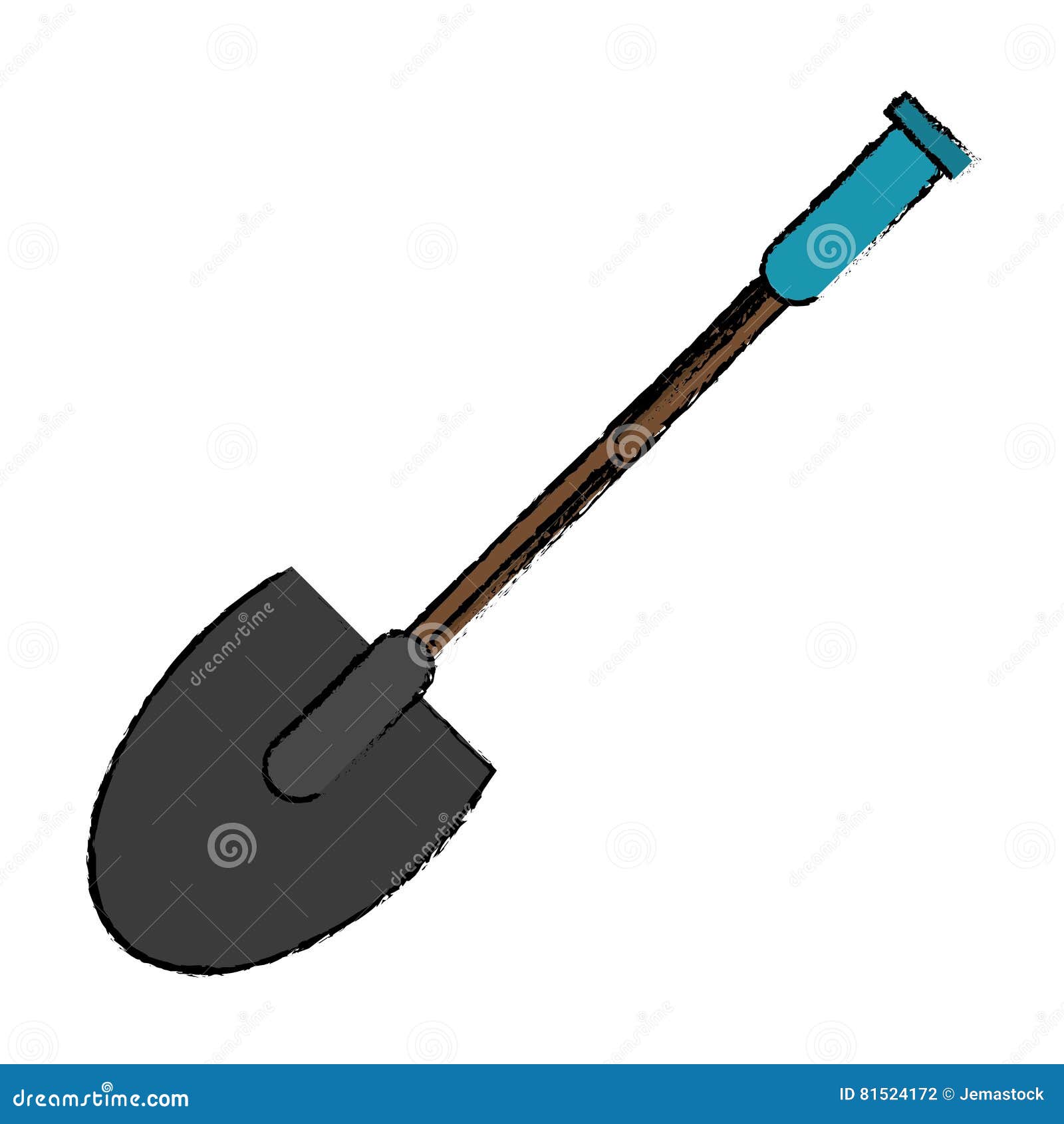 Acampamento Do Elemento Da Ferramenta Da Pa Do Desenho Ilustracao Do Vetor Ilustracao De Ferramenta Acampamento 81524172