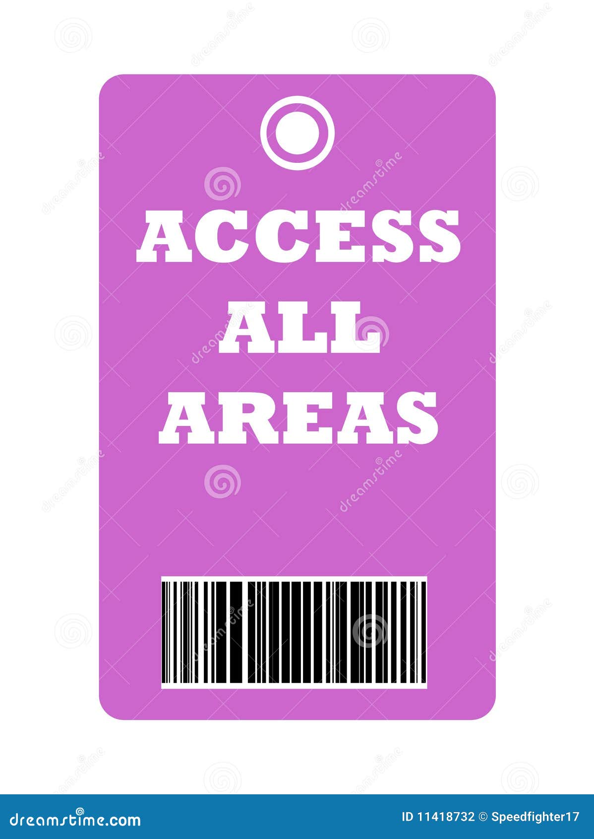 All Access Pass Template