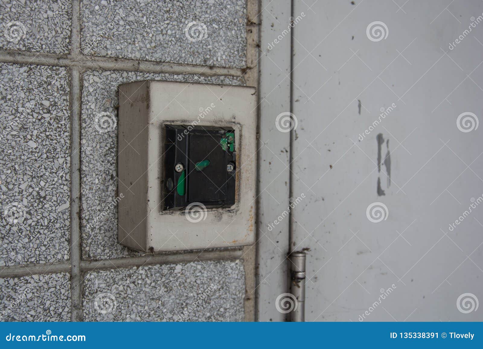 Access Control System To Lock and Unlock Stock Image Image of