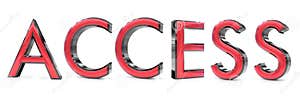 Access Word Stock Illustration Illustration Of Mandatory 114636499