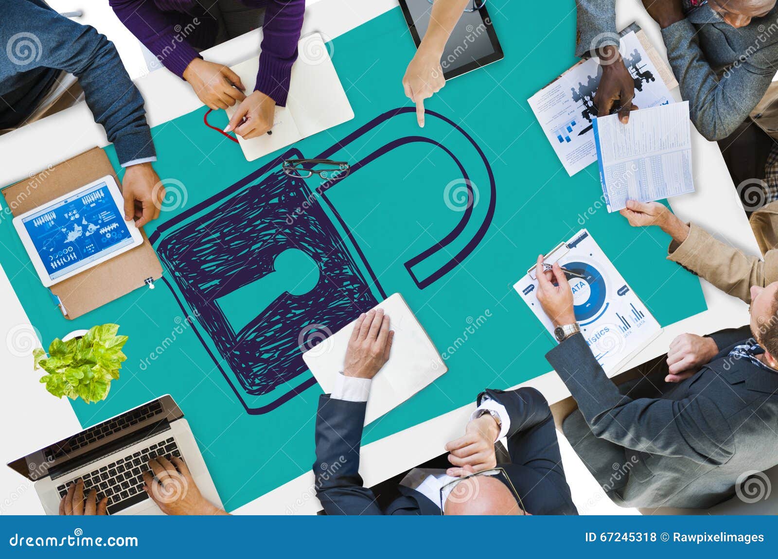 Accessibility Password Privacy Security Protection Concept Stock Photo